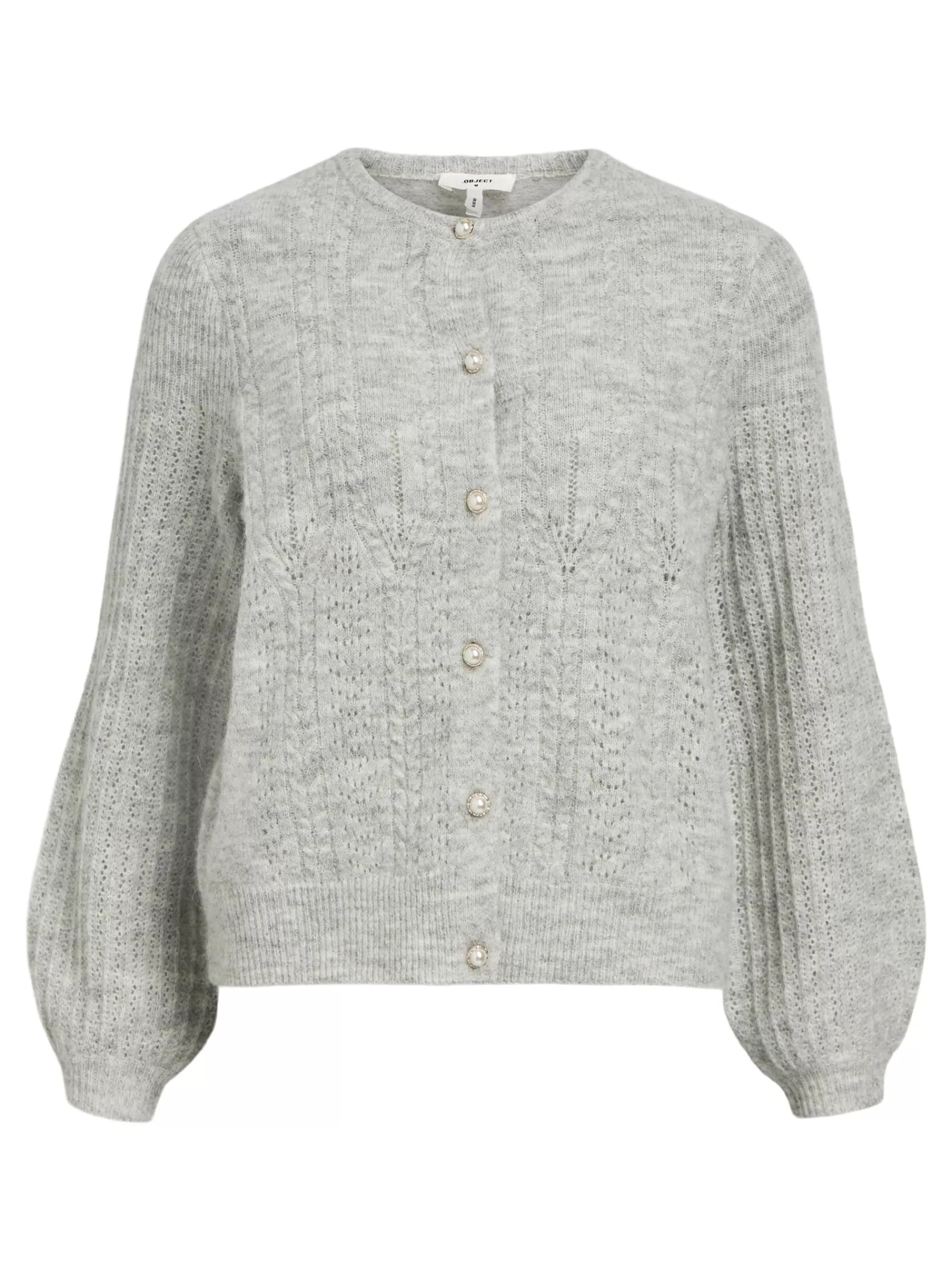 OBJECT ALPAKKA ULLBLANDING CARDIGAN