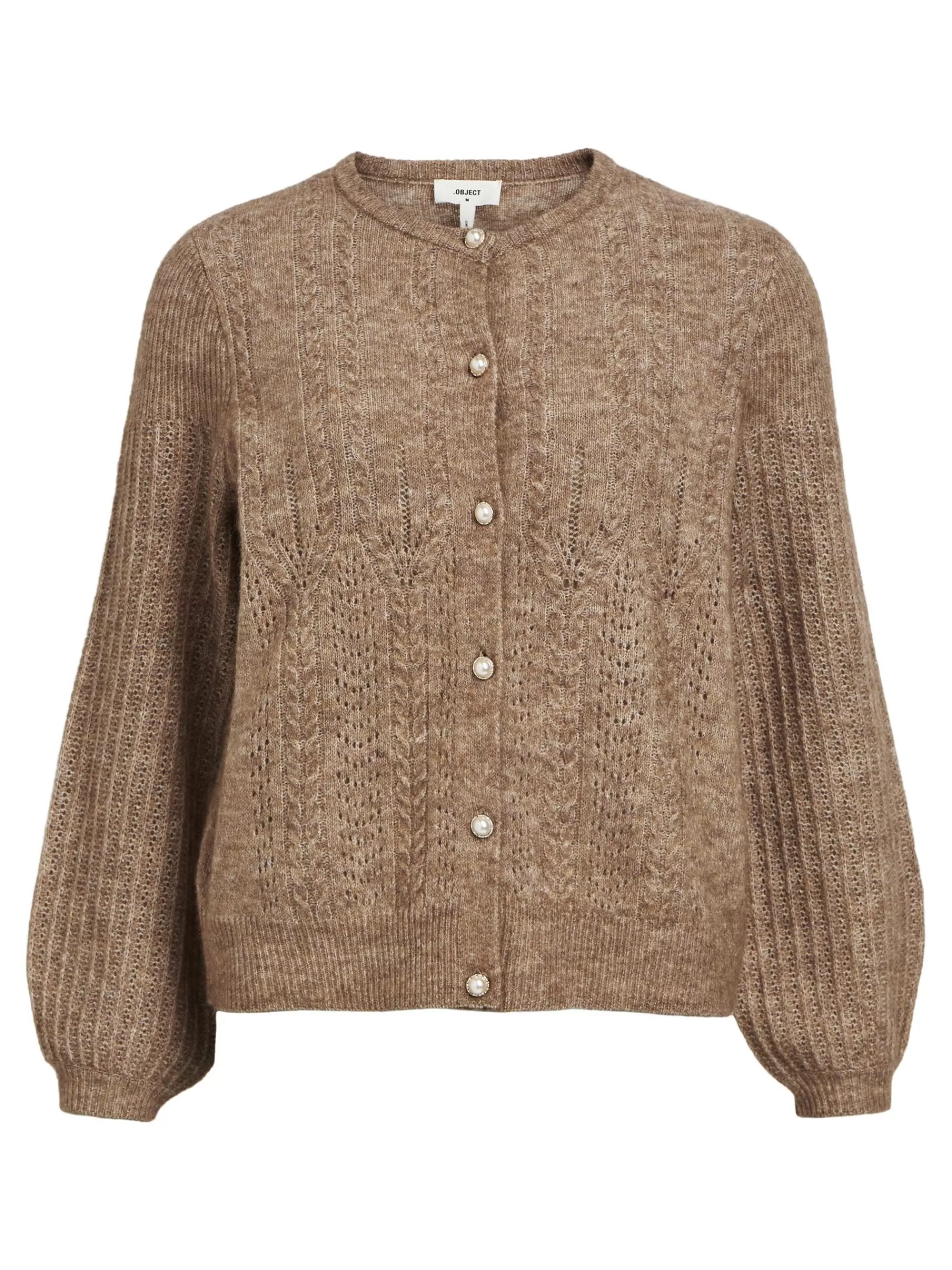 OBJECT ALPAKKA ULLBLANDING CARDIGAN