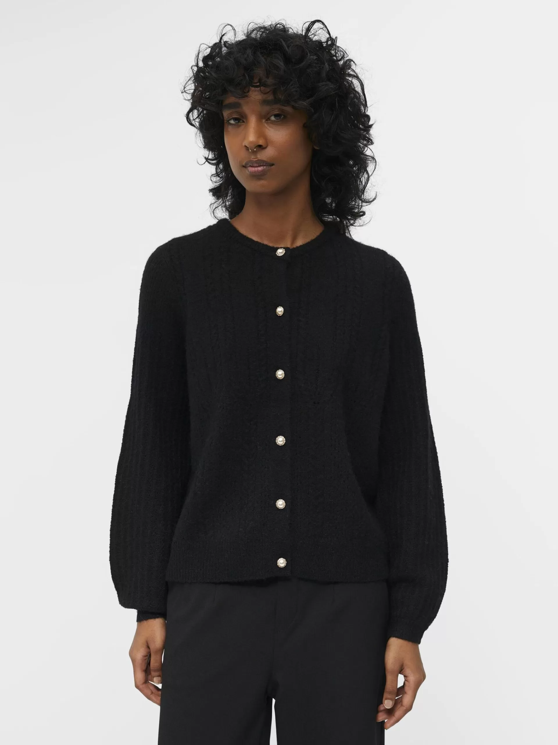 OBJECT ALPAKKA ULLBLANDING CARDIGAN