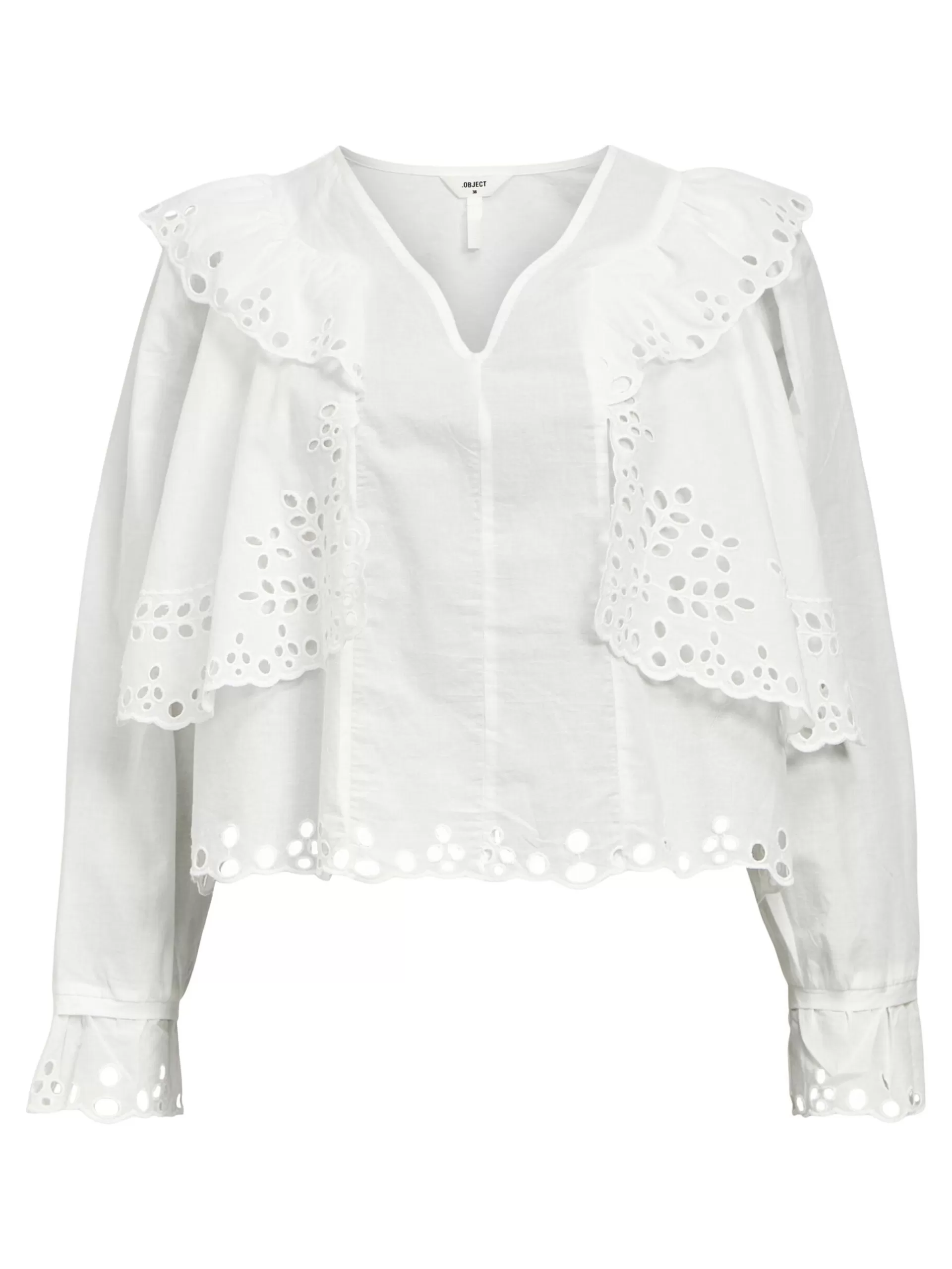 OBJECT BRODERIE ANGLAISE BLUSE