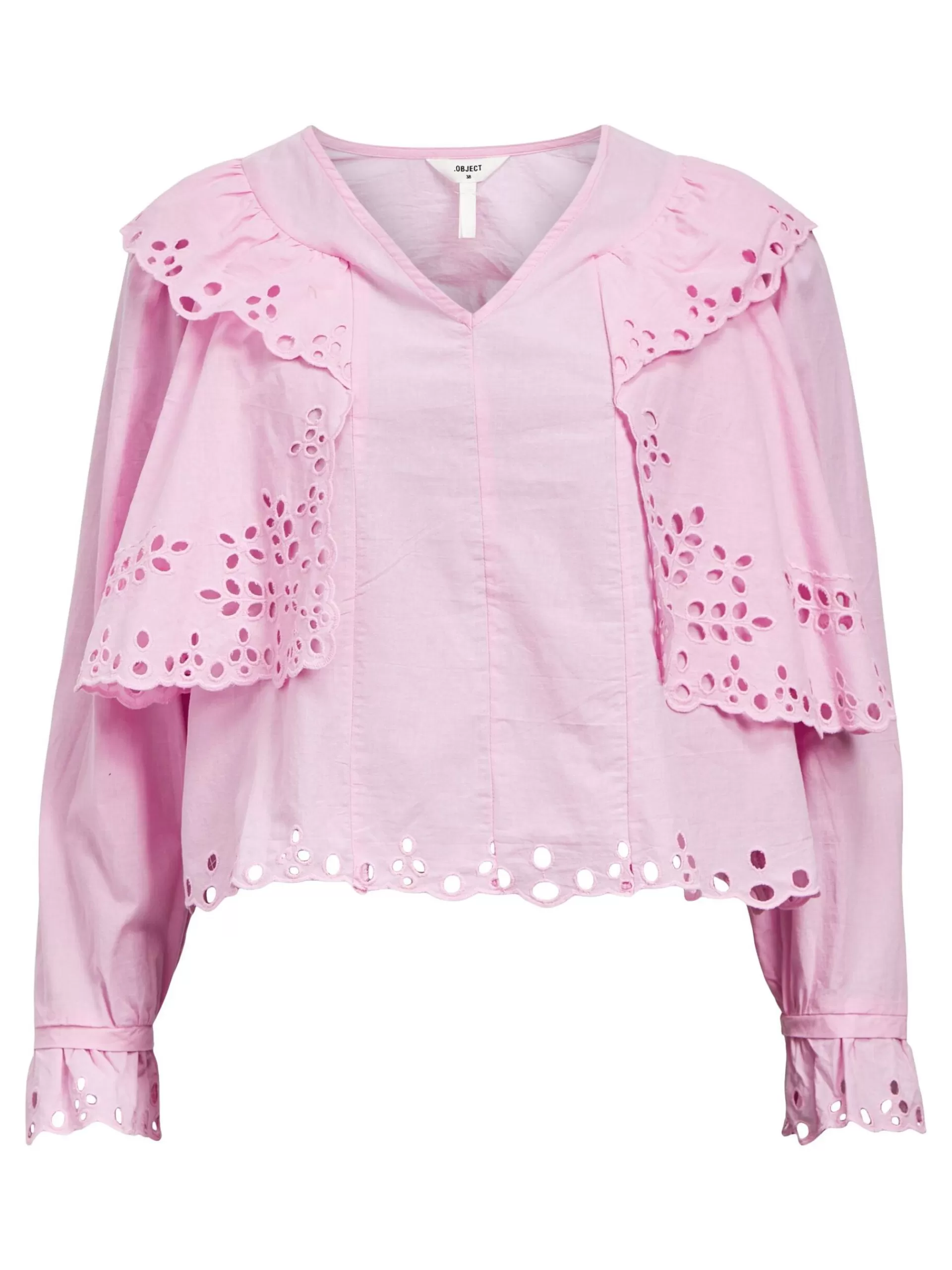 OBJECT BRODERIE ANGLAISE BLUSE