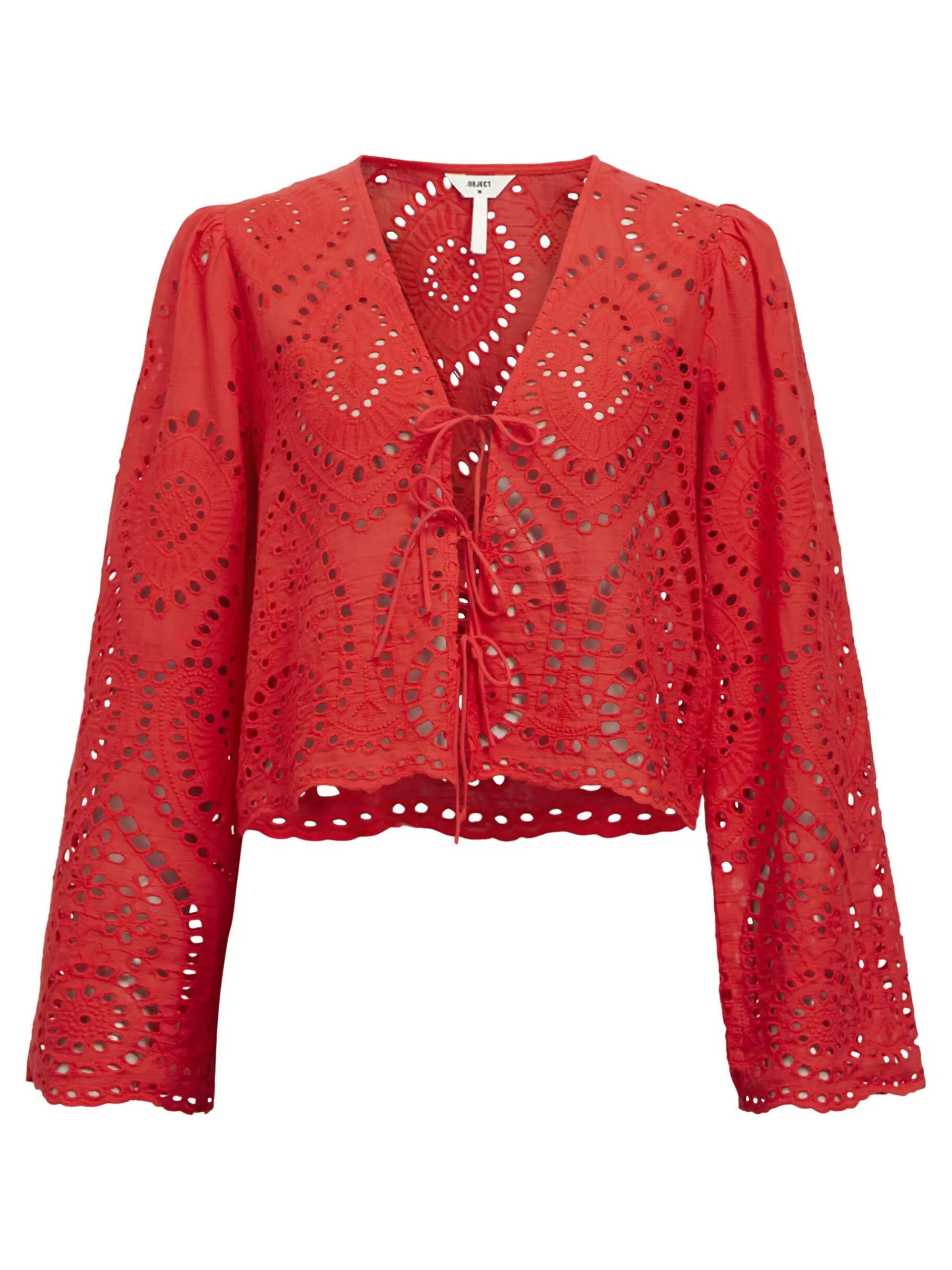 OBJECT BRODERIE ANGLAISE BLUSE