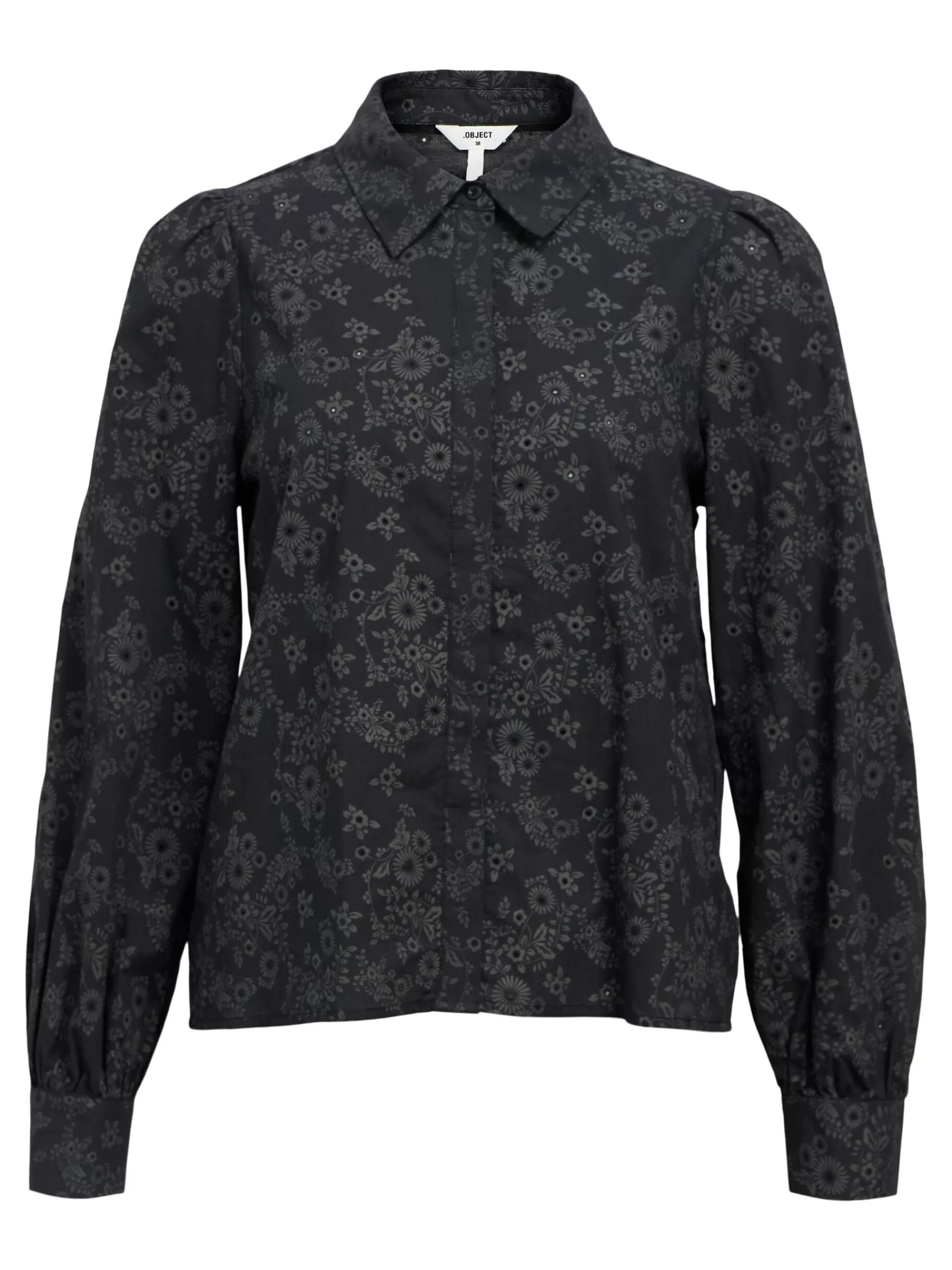 OBJECT BRODERIE ANGLAISE SKJORTE