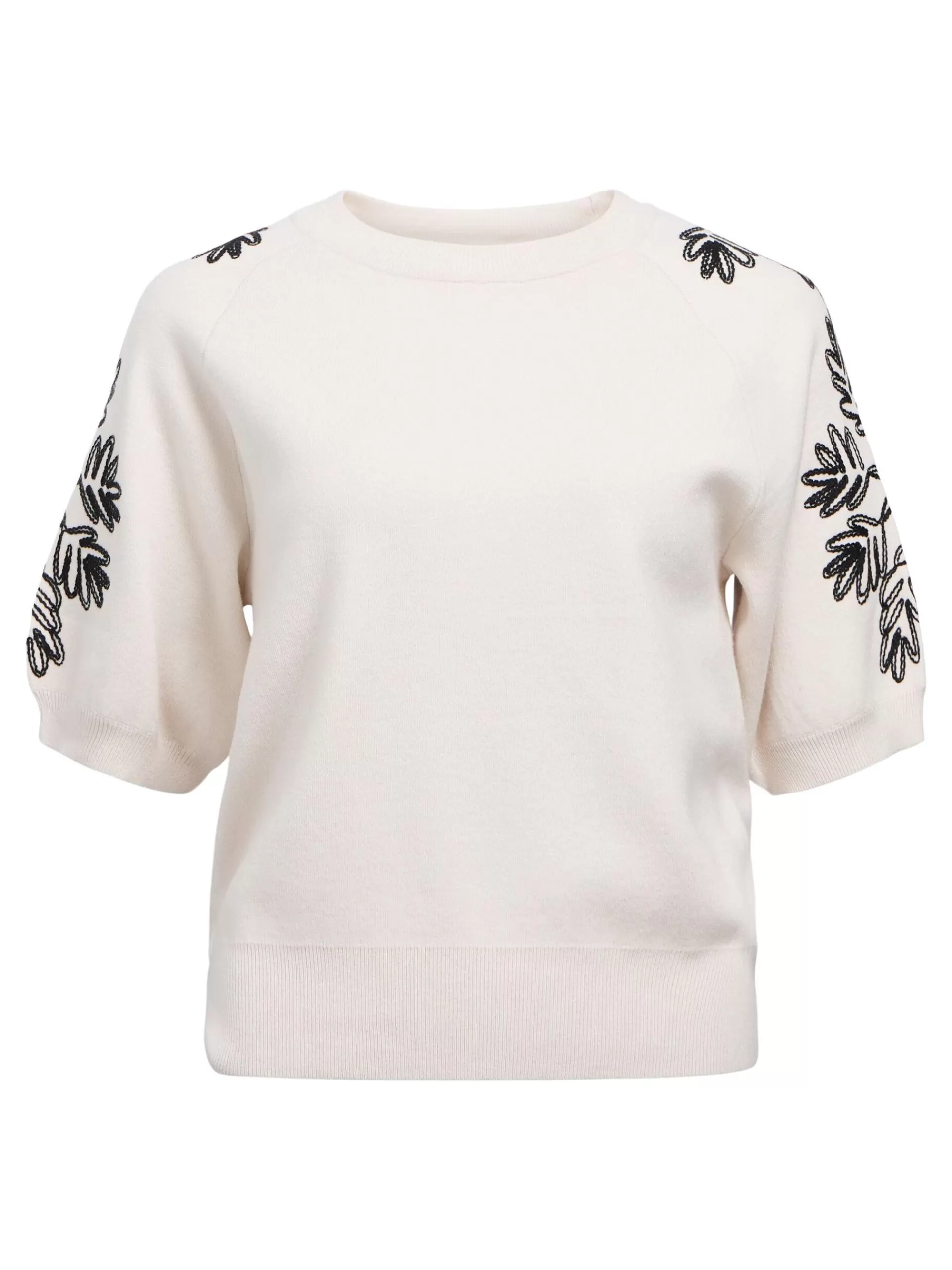 OBJECT BRODERT STRIKKET TOPP