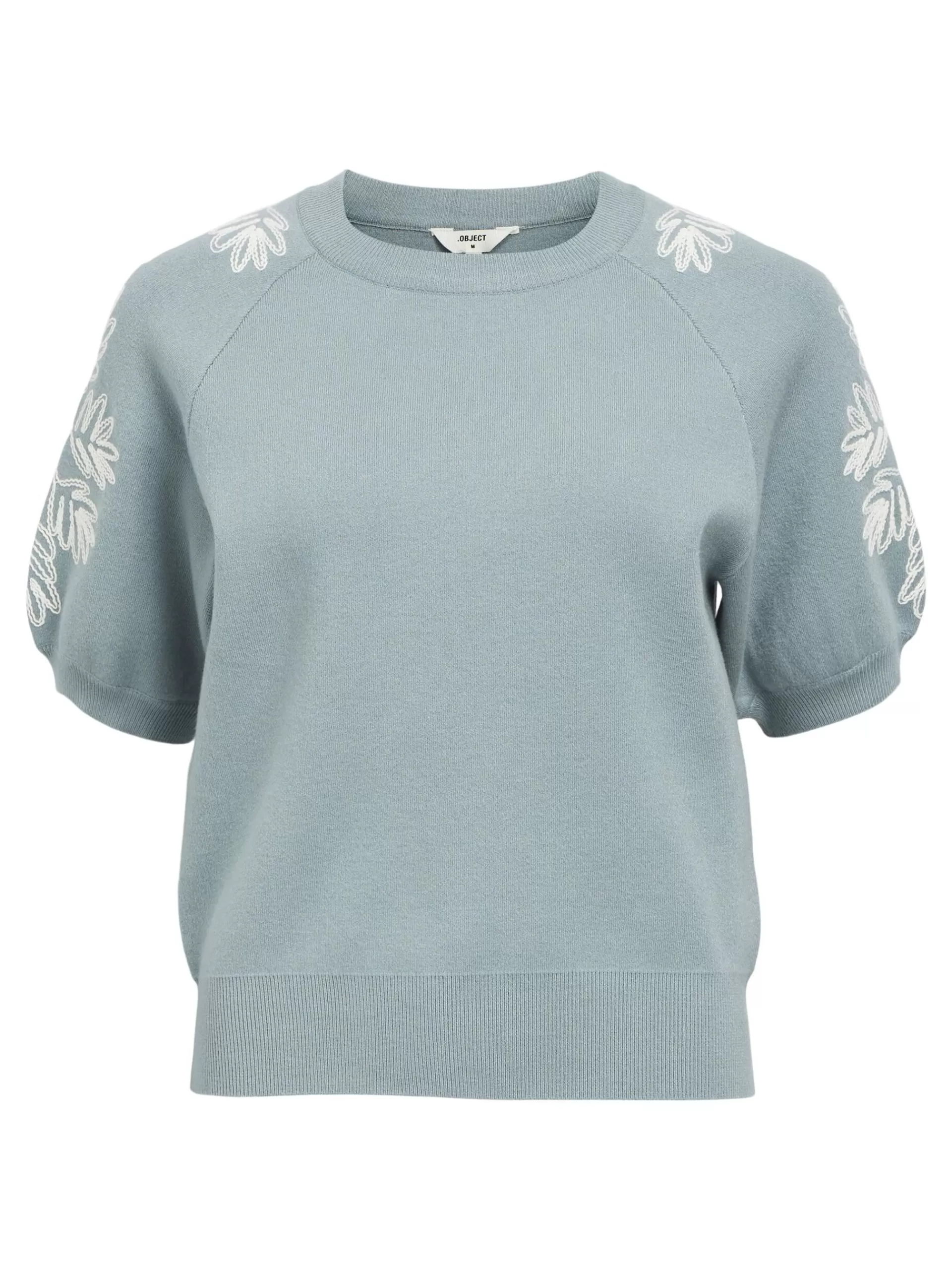 OBJECT BRODERT STRIKKET TOPP