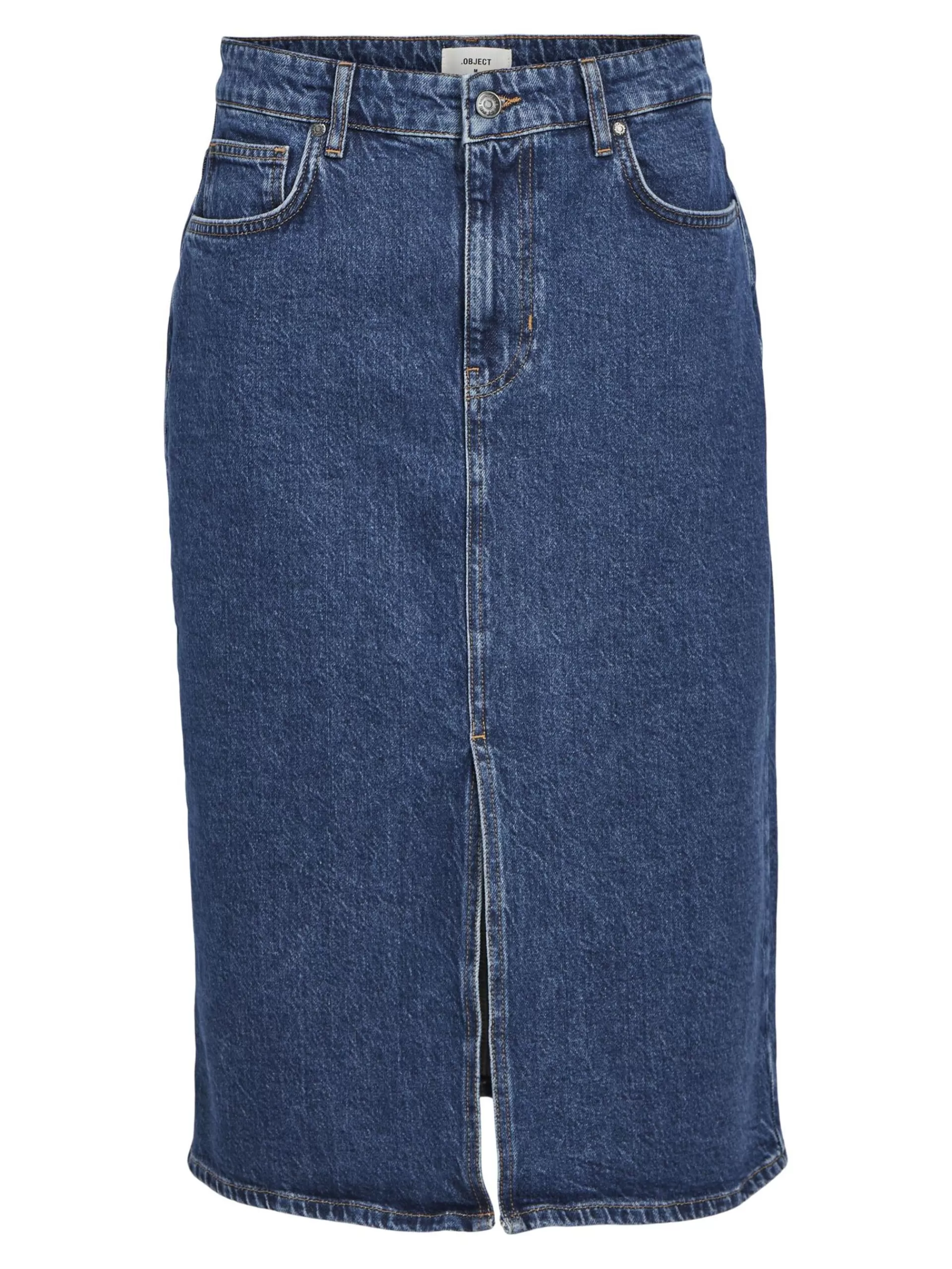 OBJECT DENIM MIDISKJØRT
