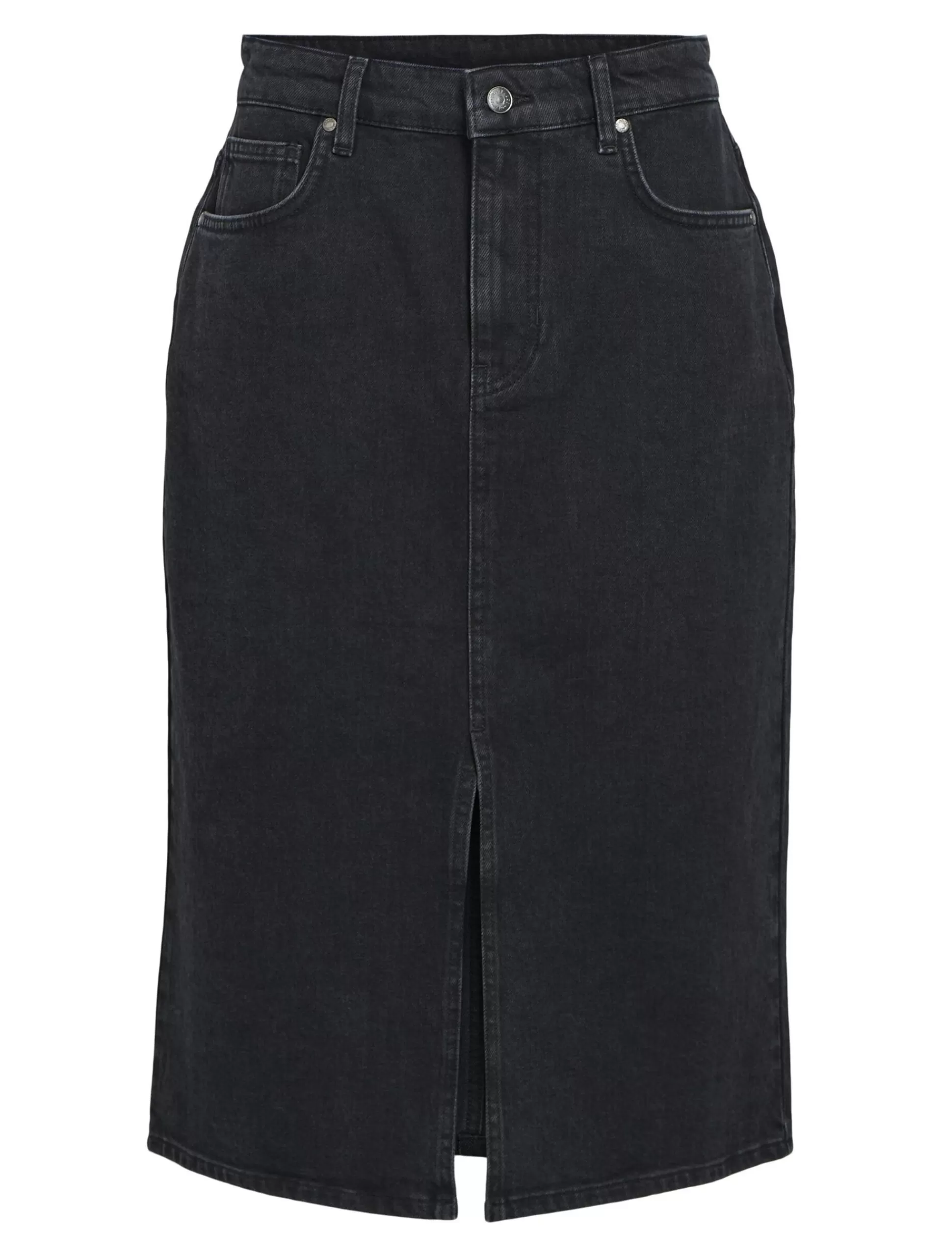 OBJECT DENIM MIDISKJØRT