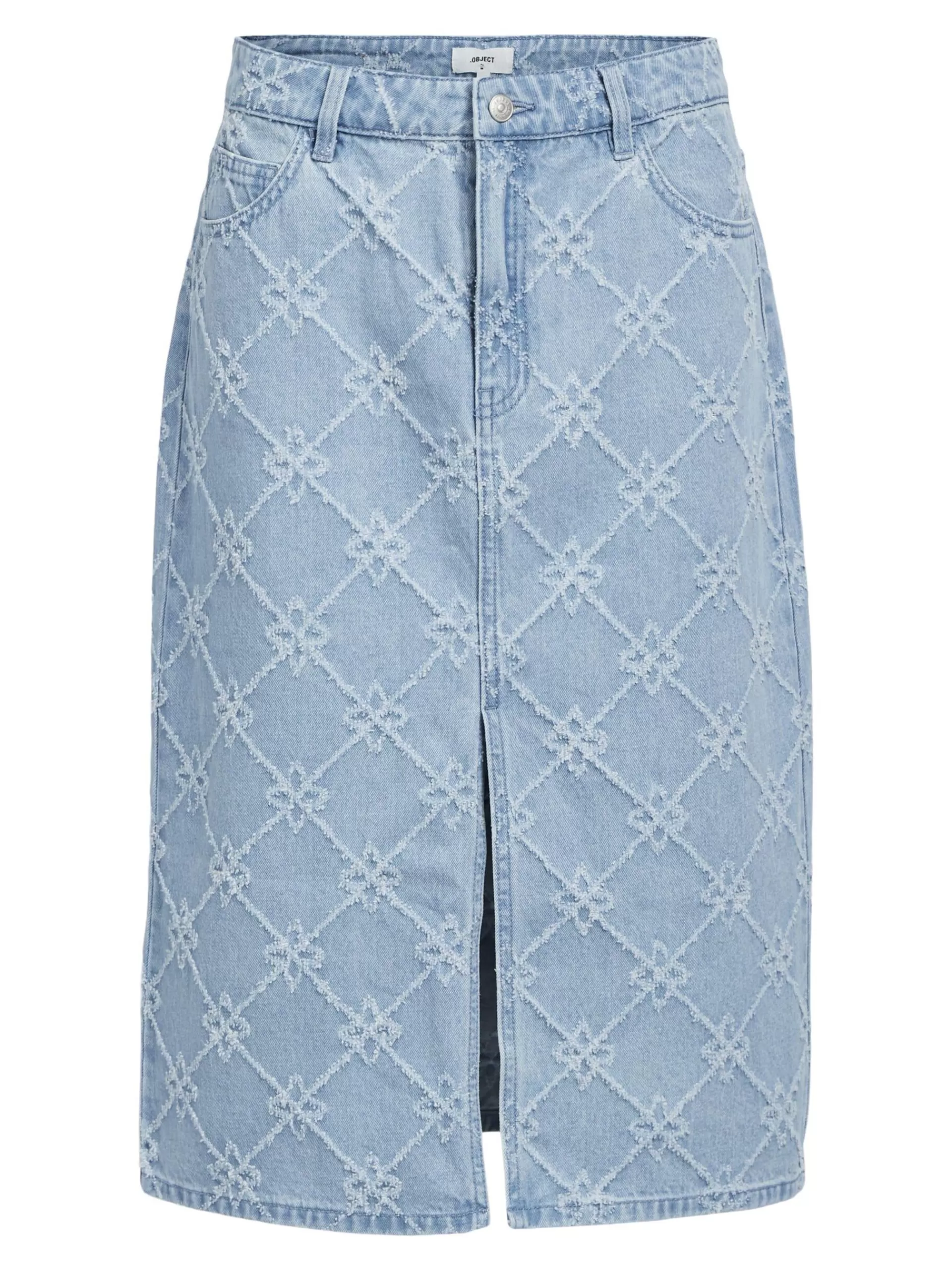 OBJECT DENIM MIDISKJØRT