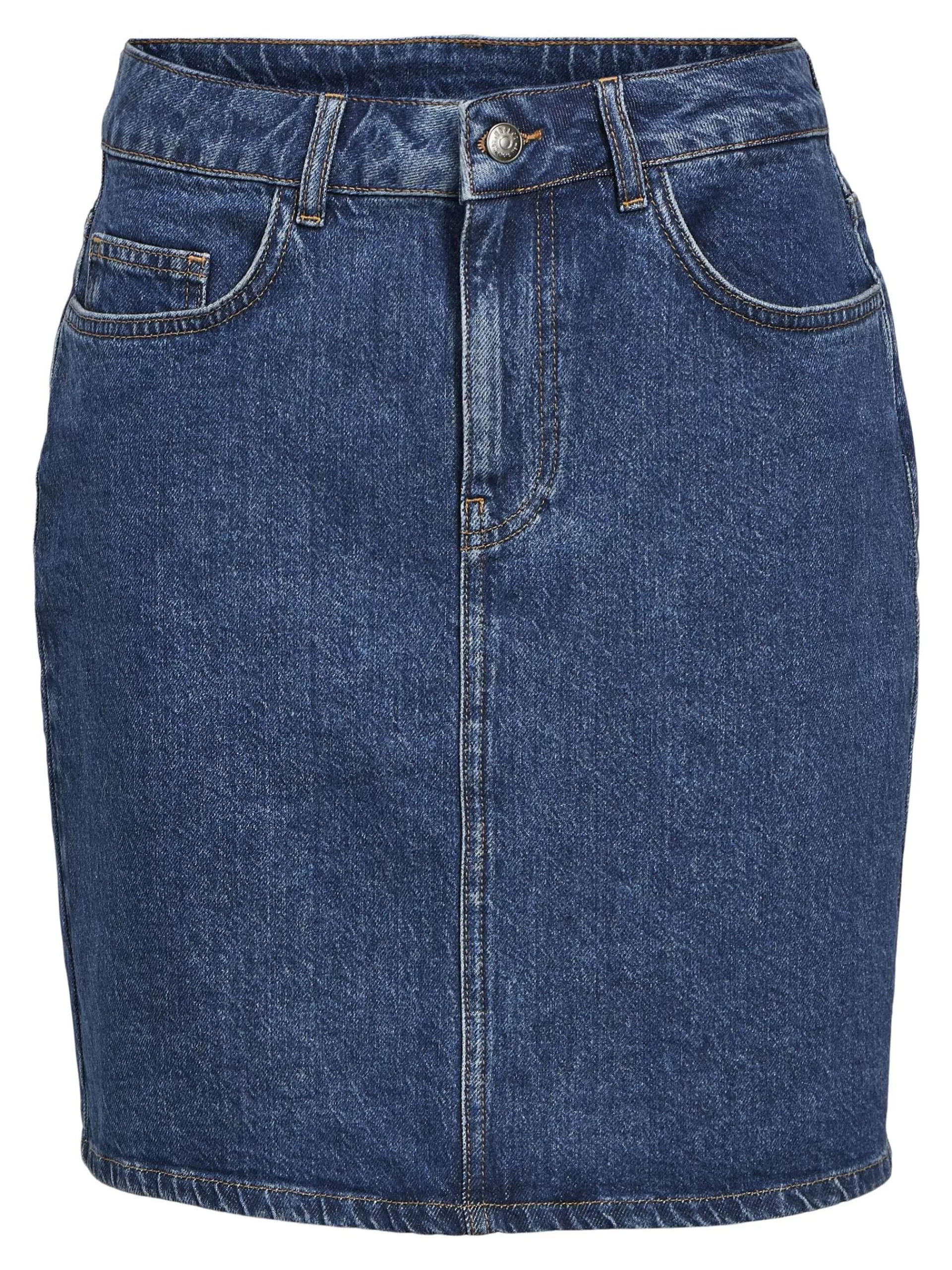 OBJECT DENIM MINISKJØRT