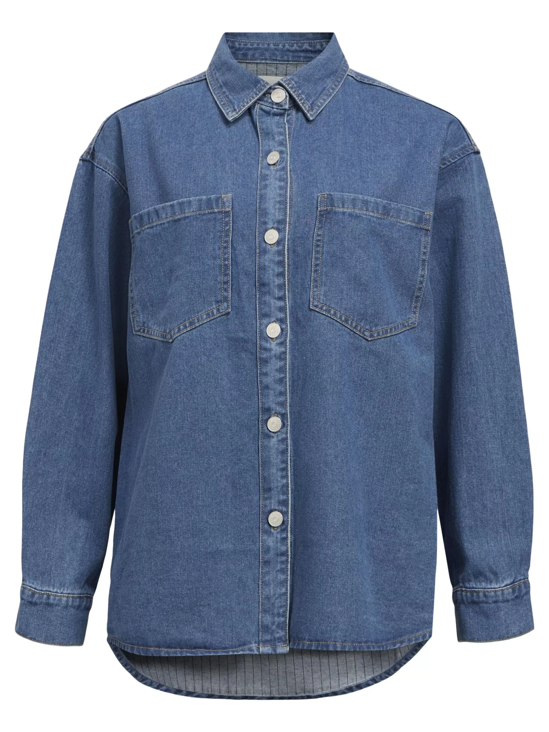 OBJECT DENIM SKJORTE