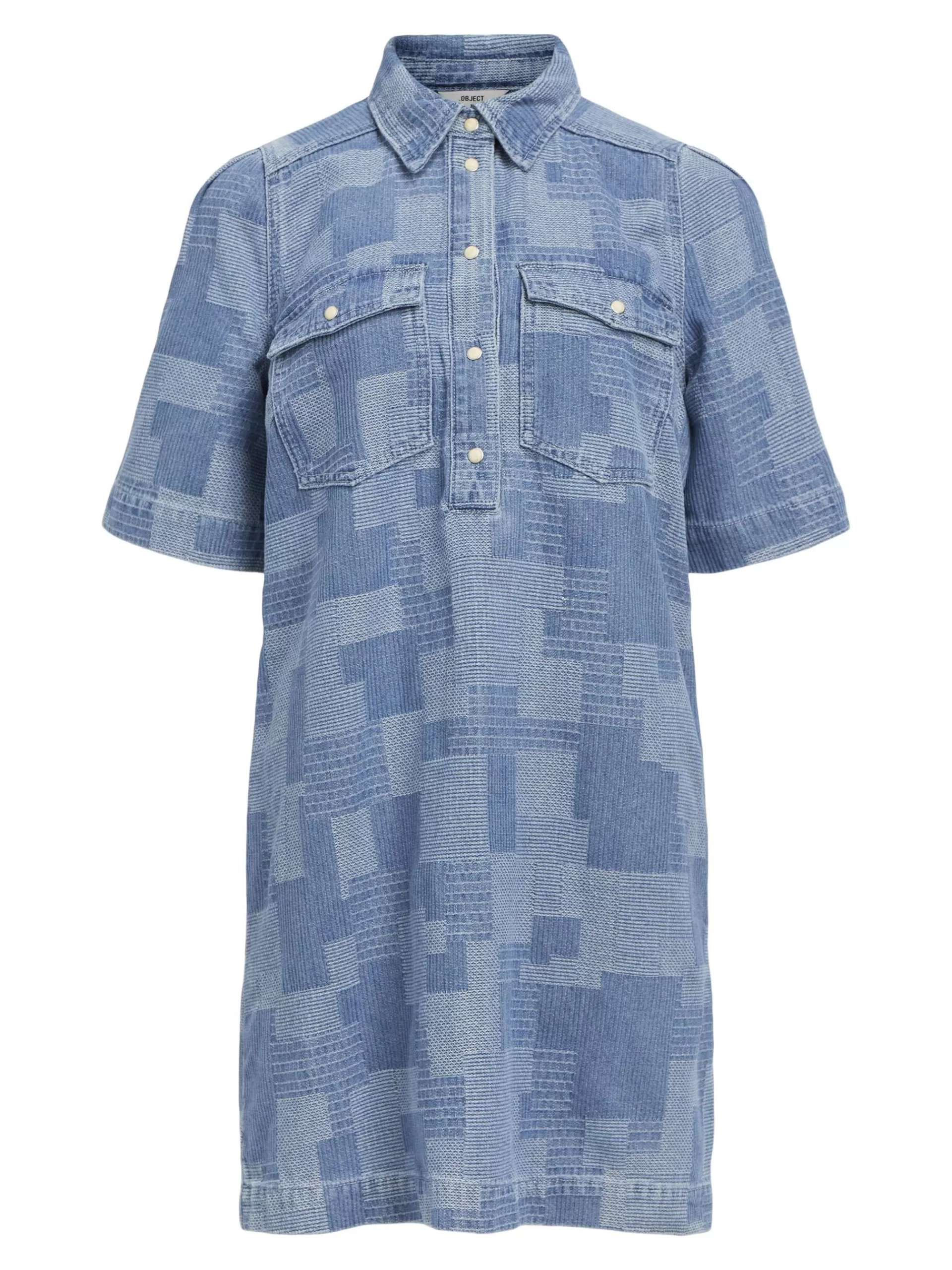 OBJECT DENIM SKJORTEKJOLE
