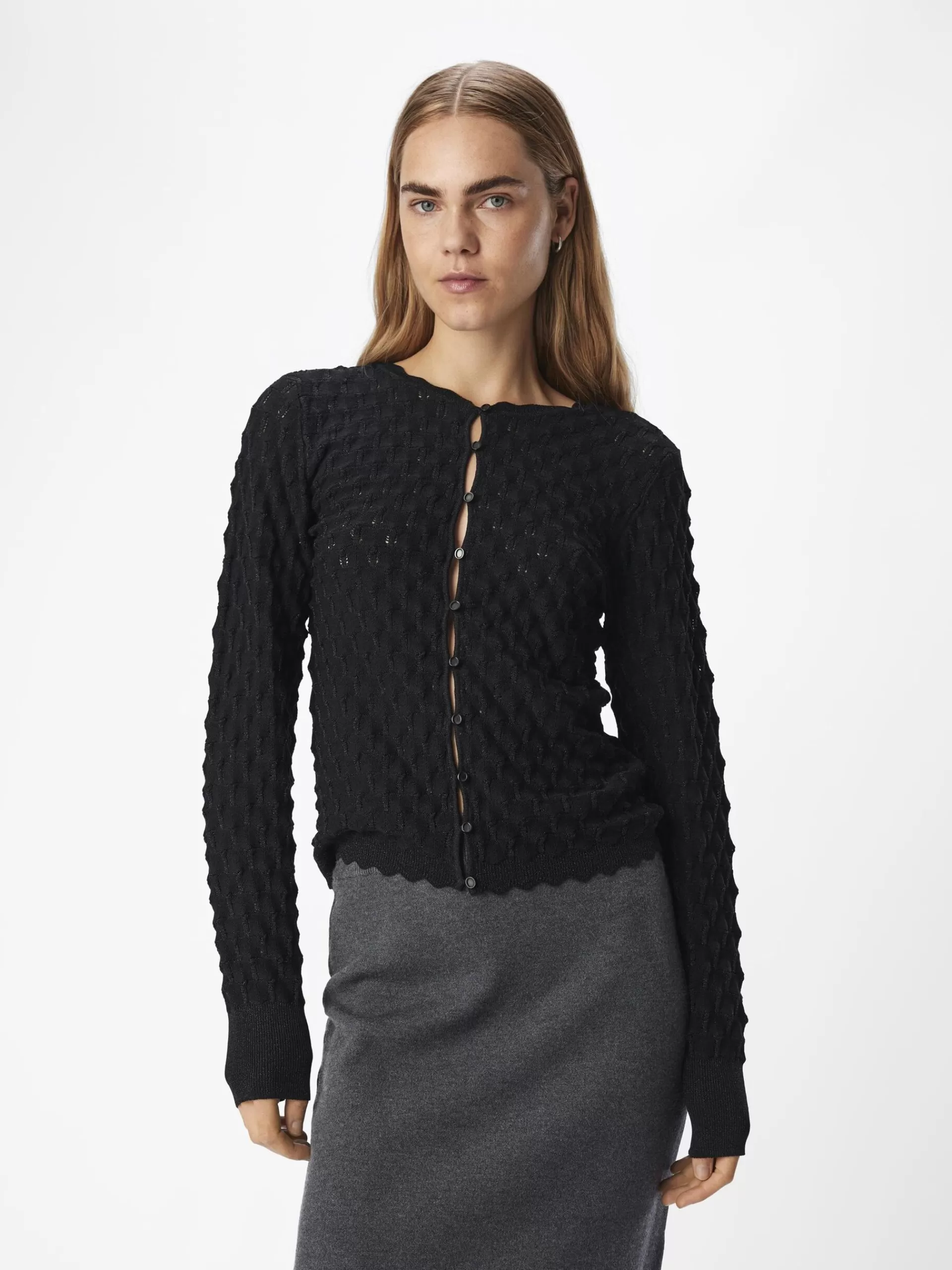 OBJECT DETALJERT CARDIGAN