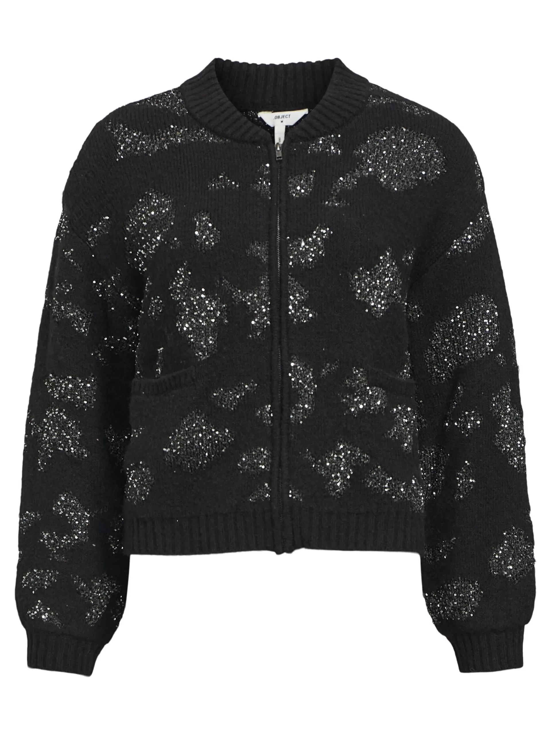 OBJECT DETALJERT STRIKKET CARDIGAN