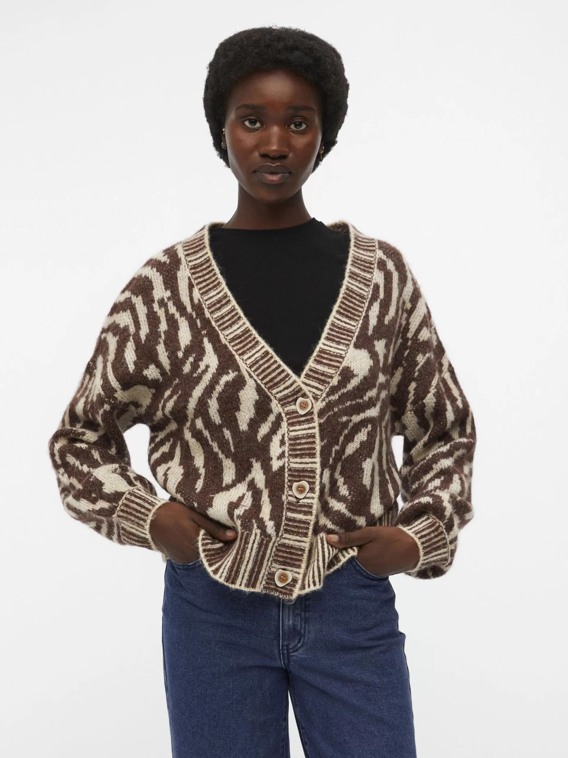 OBJECT DYREPRINT CARDIGAN