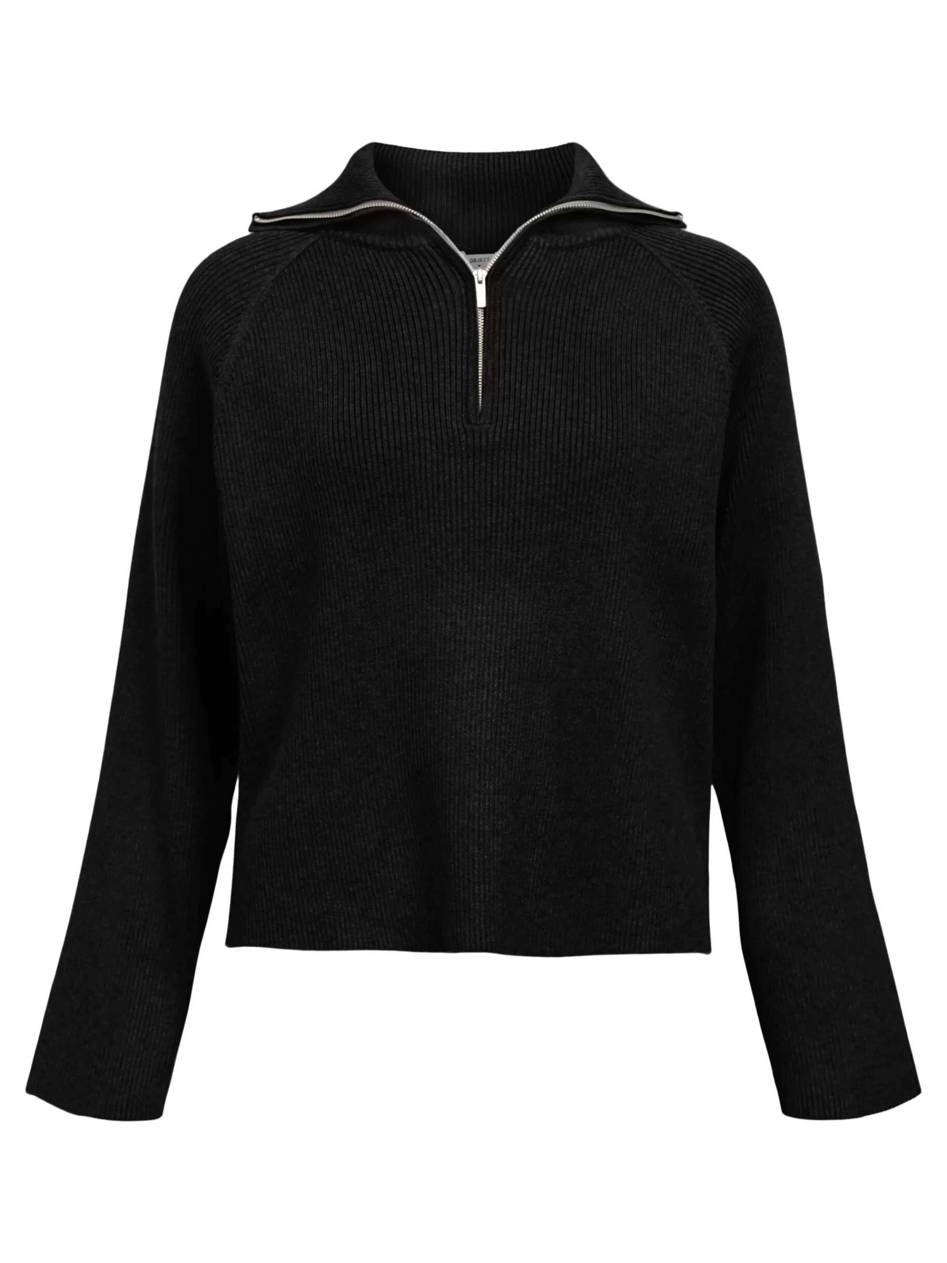 OBJECT HALV GLIDELÅS PULLOVER