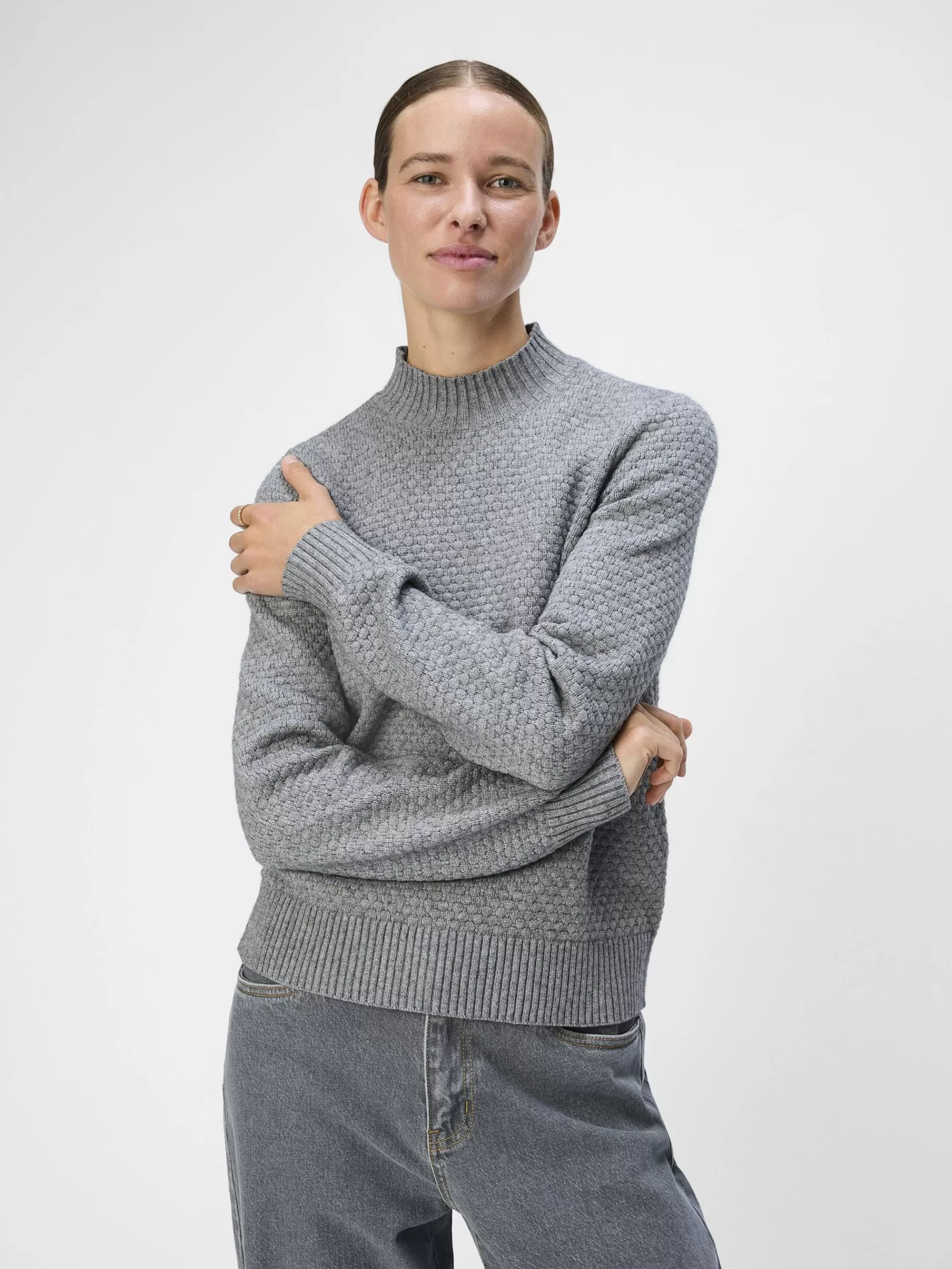 OBJECT HØY HALS PULLOVER