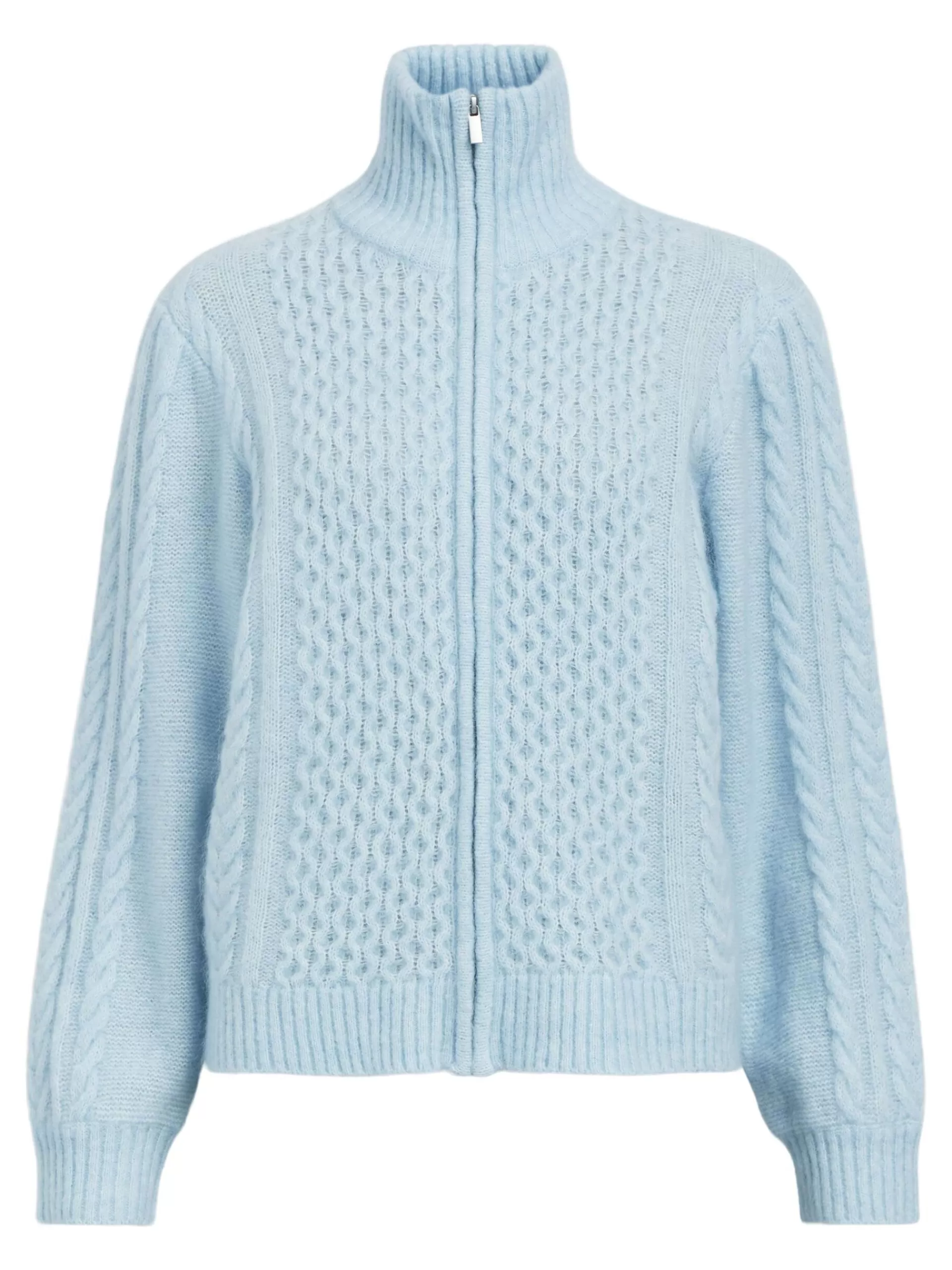 OBJECT HØY HALS STRIKKET CARDIGAN