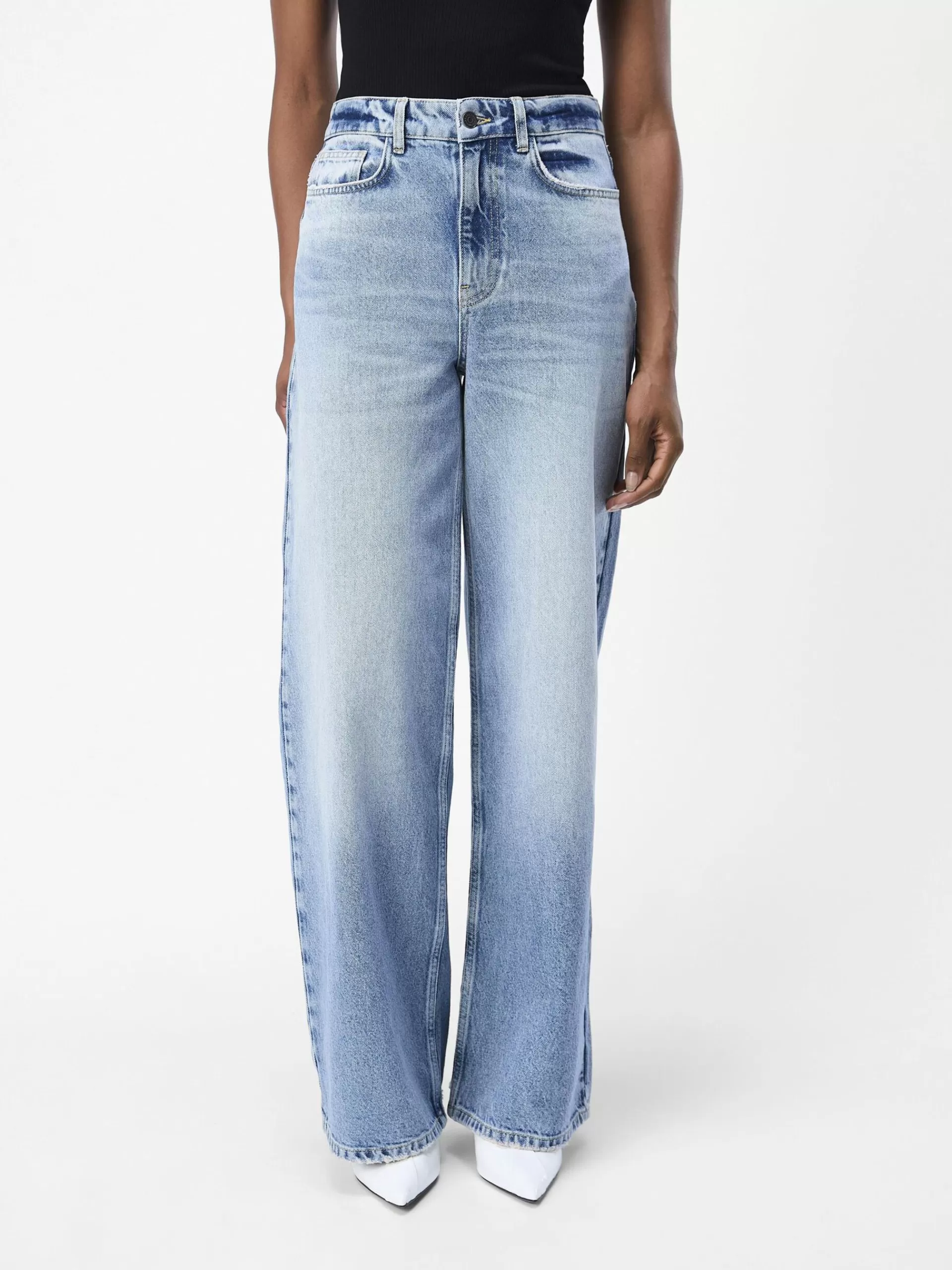 OBJECT HØY MIDJE LOOSE FIT JEANS