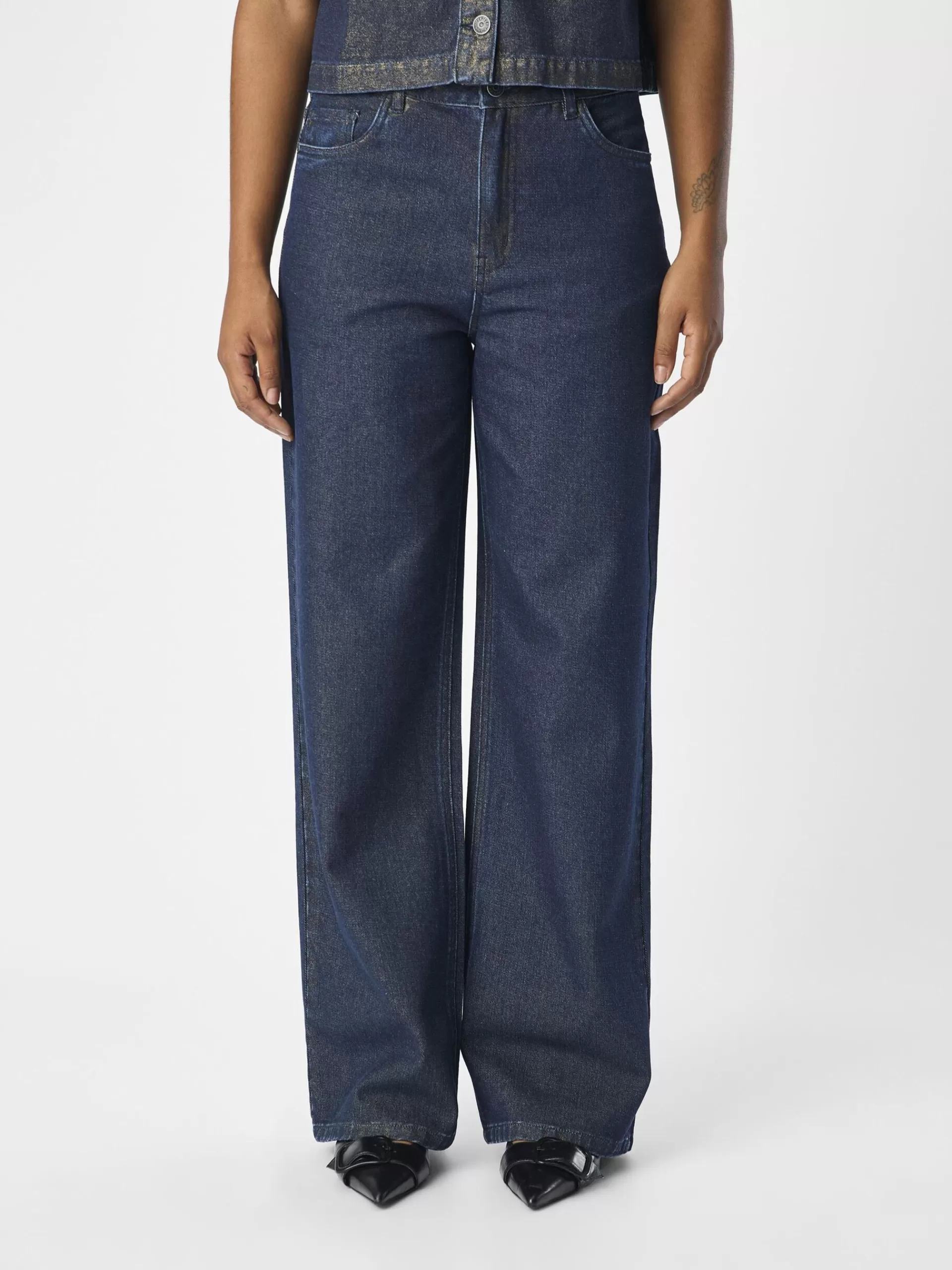 OBJECT HØY MIDJE LOOSE FIT JEANS