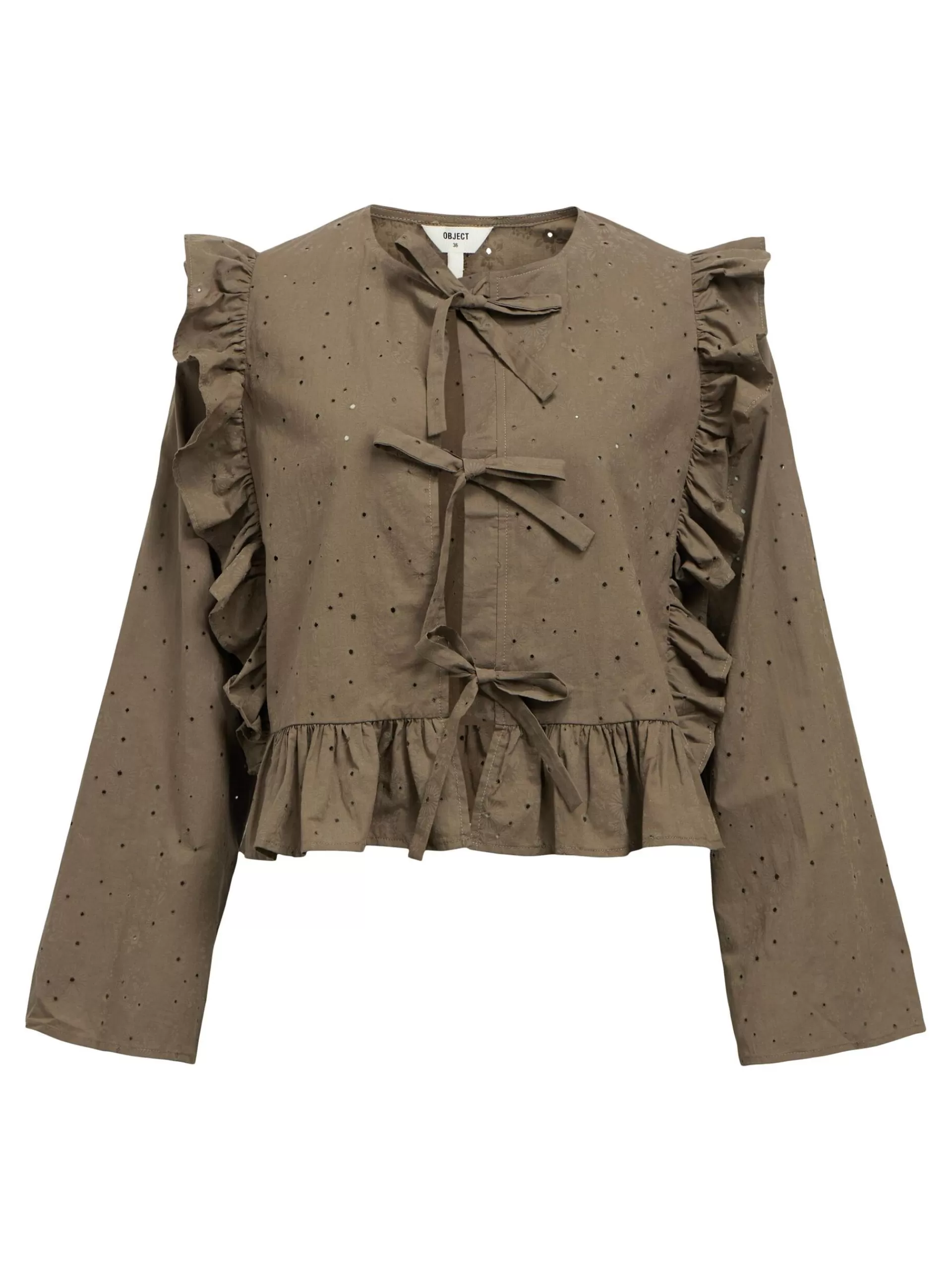 OBJECT JACQUARD BLUSE