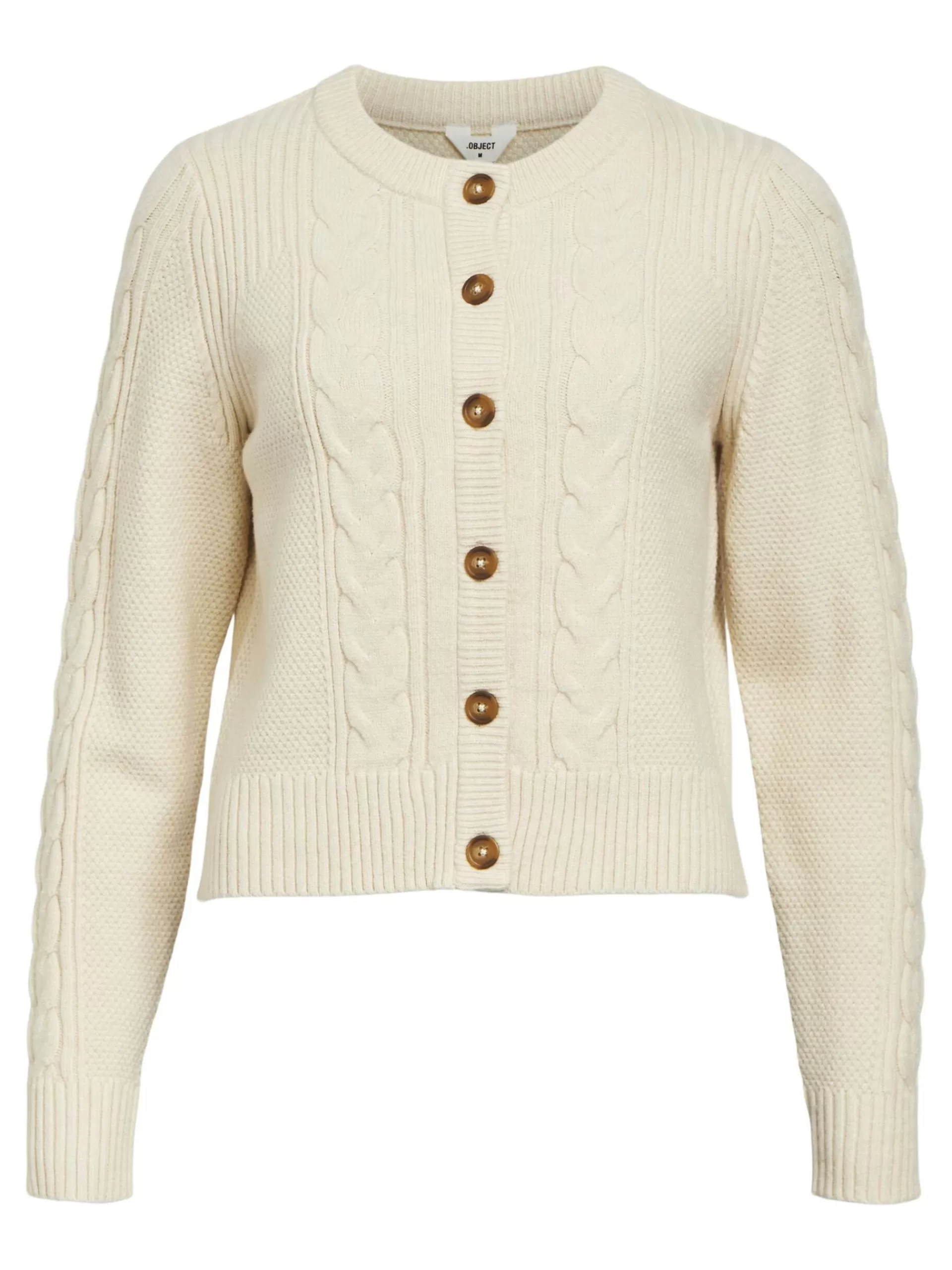 OBJECT KABELSTRIKK CARDIGAN