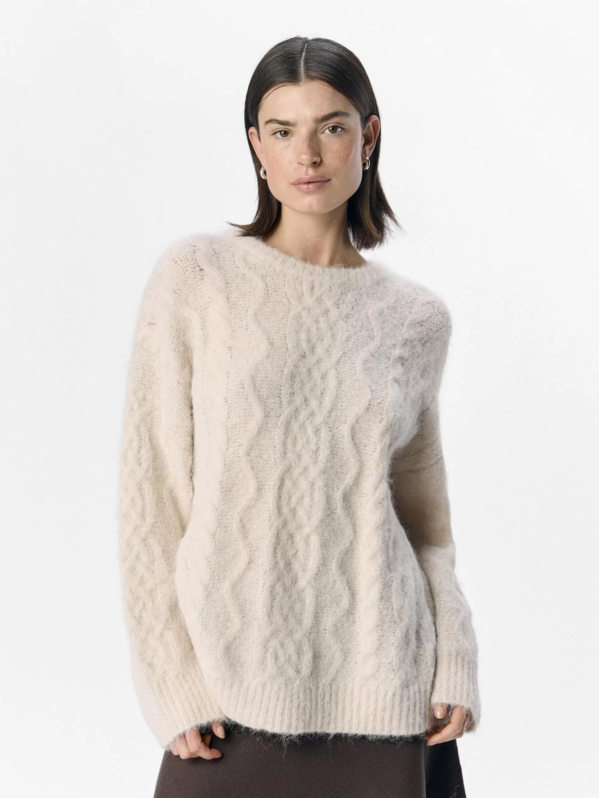OBJECT KABELSTRIKK PULLOVER