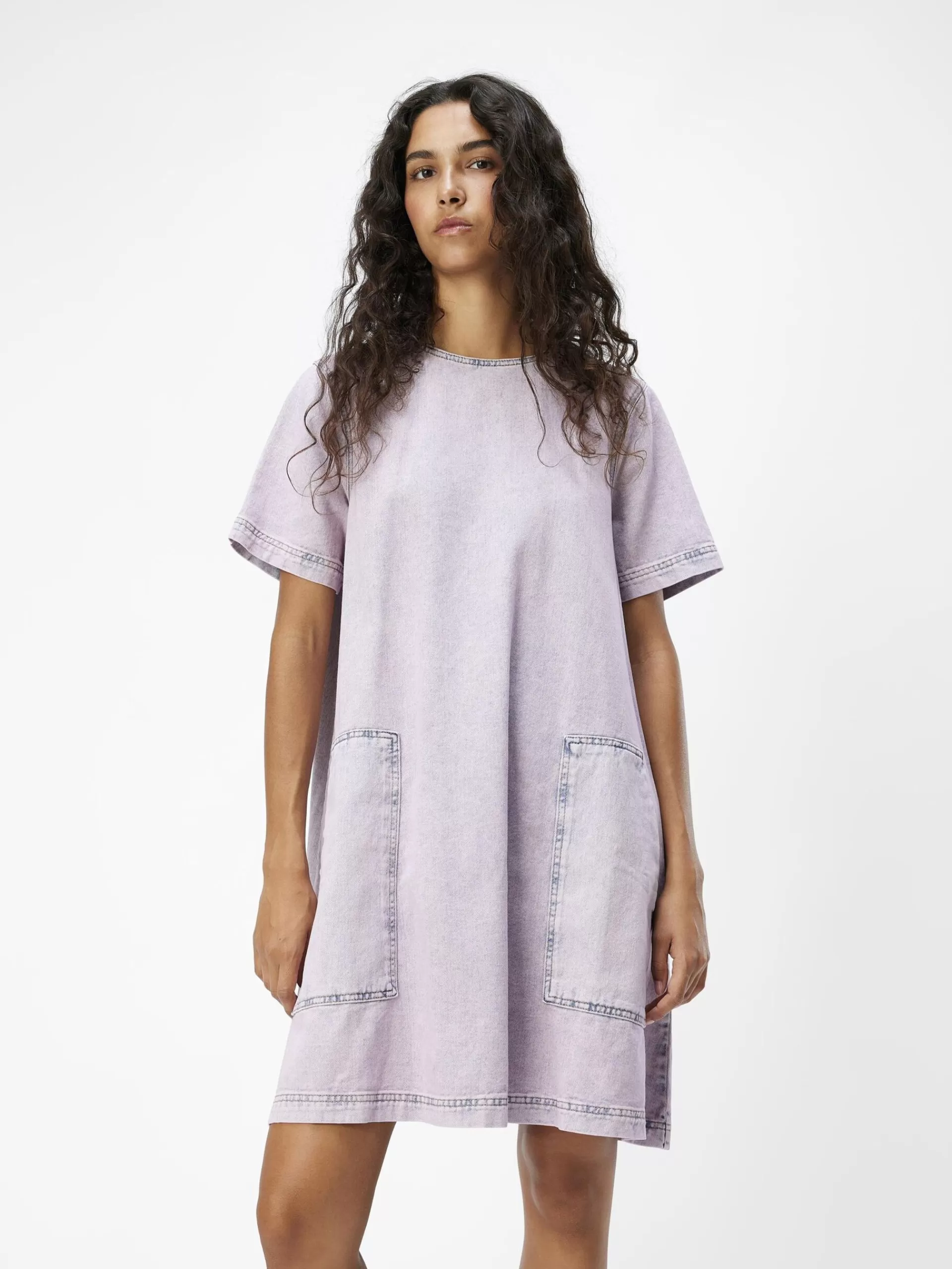 OBJECT KORT DENIMKJOLE