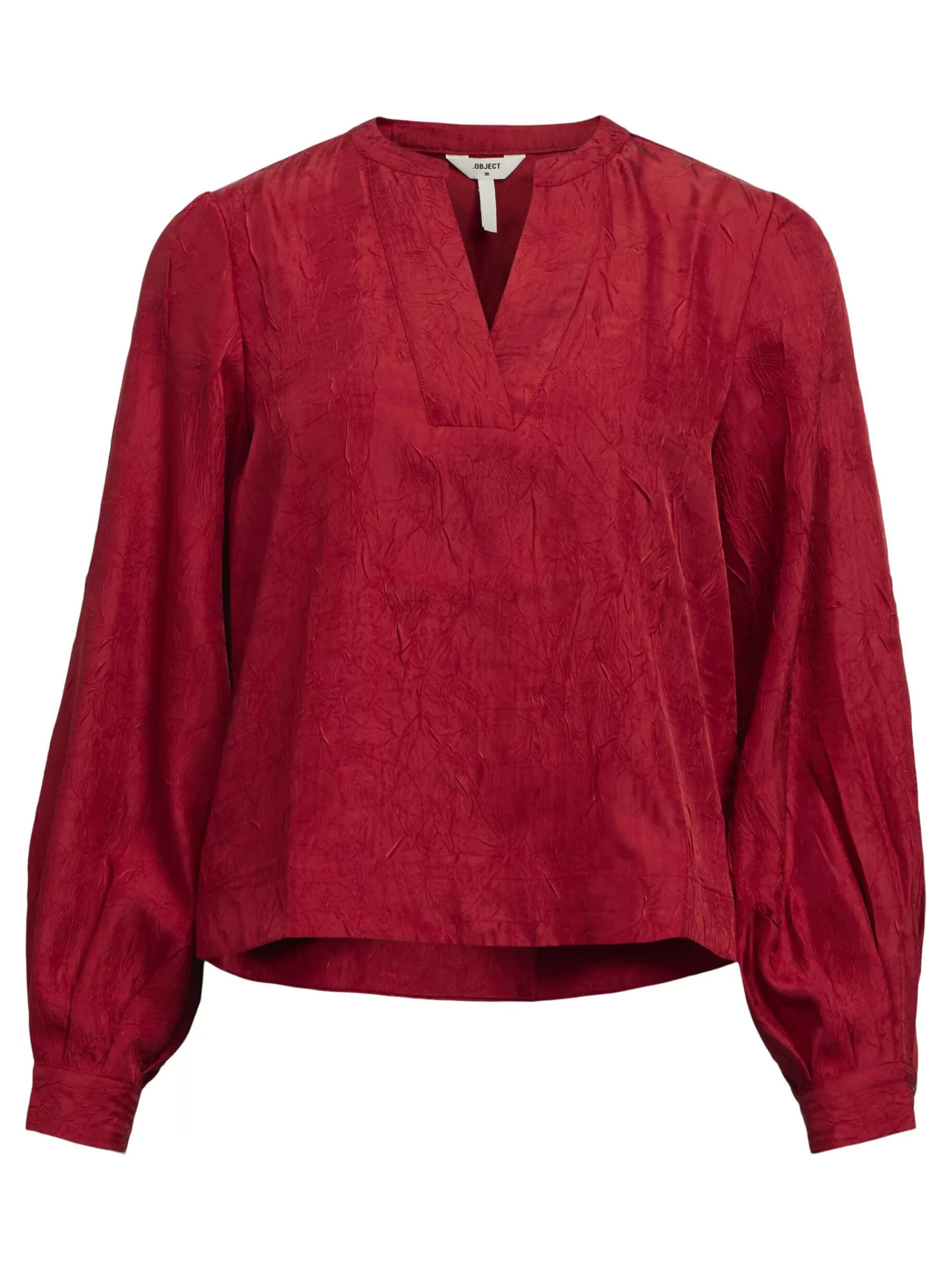 OBJECT KREPPET BLUSE
