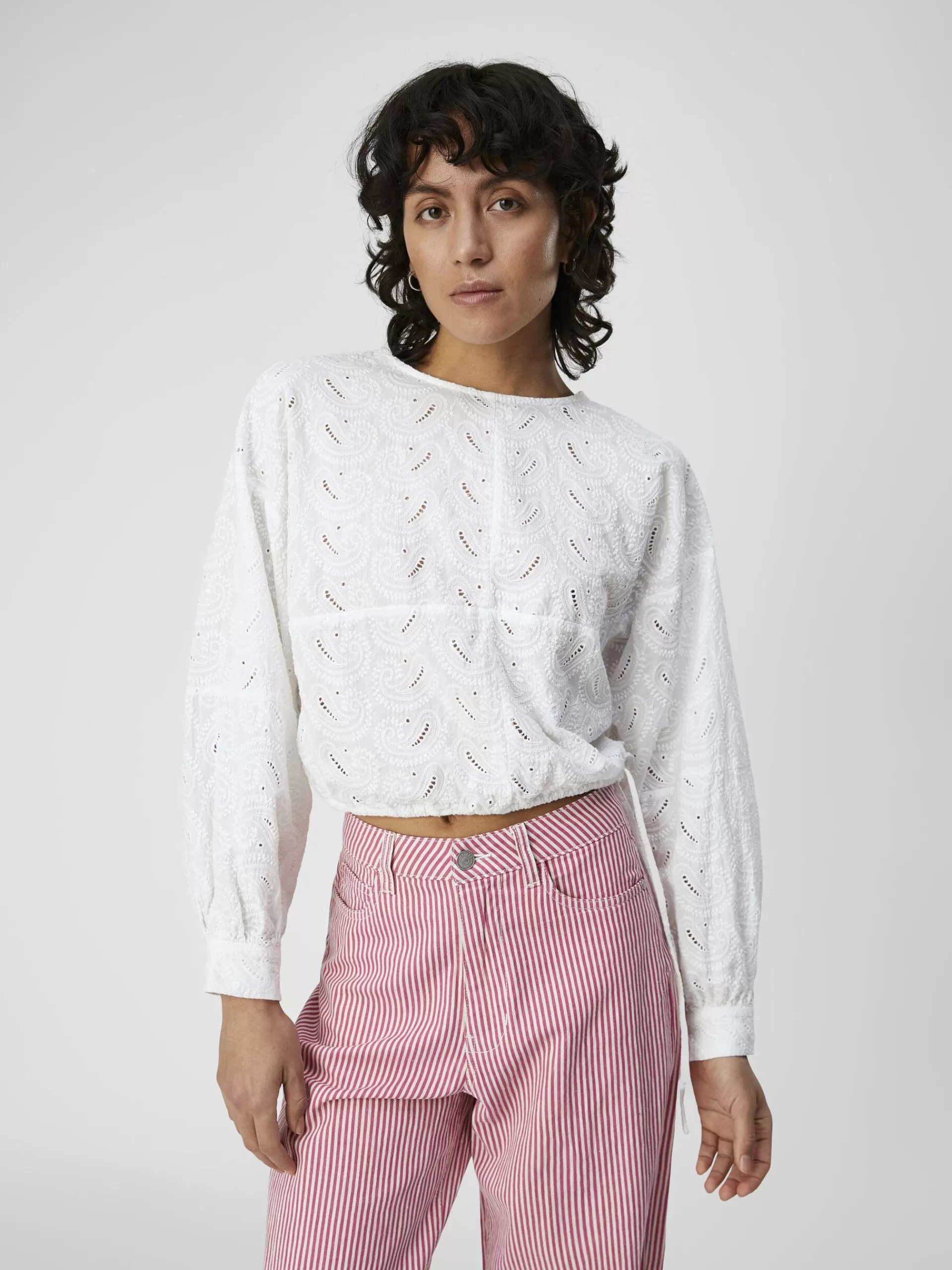 OBJECT LANGERMET CROP-TOPP