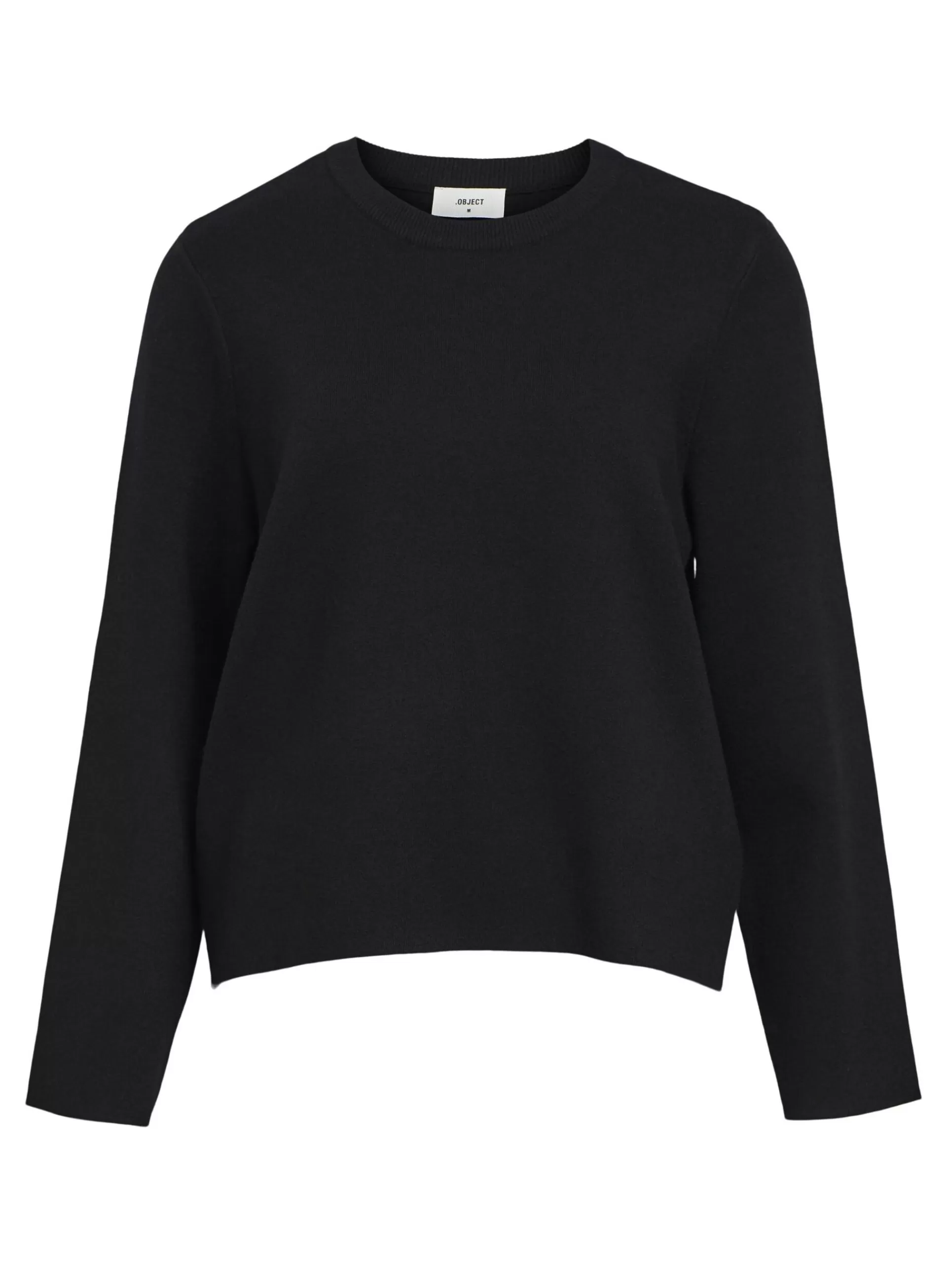 OBJECT LANGERMET STRIKKET PULLOVER