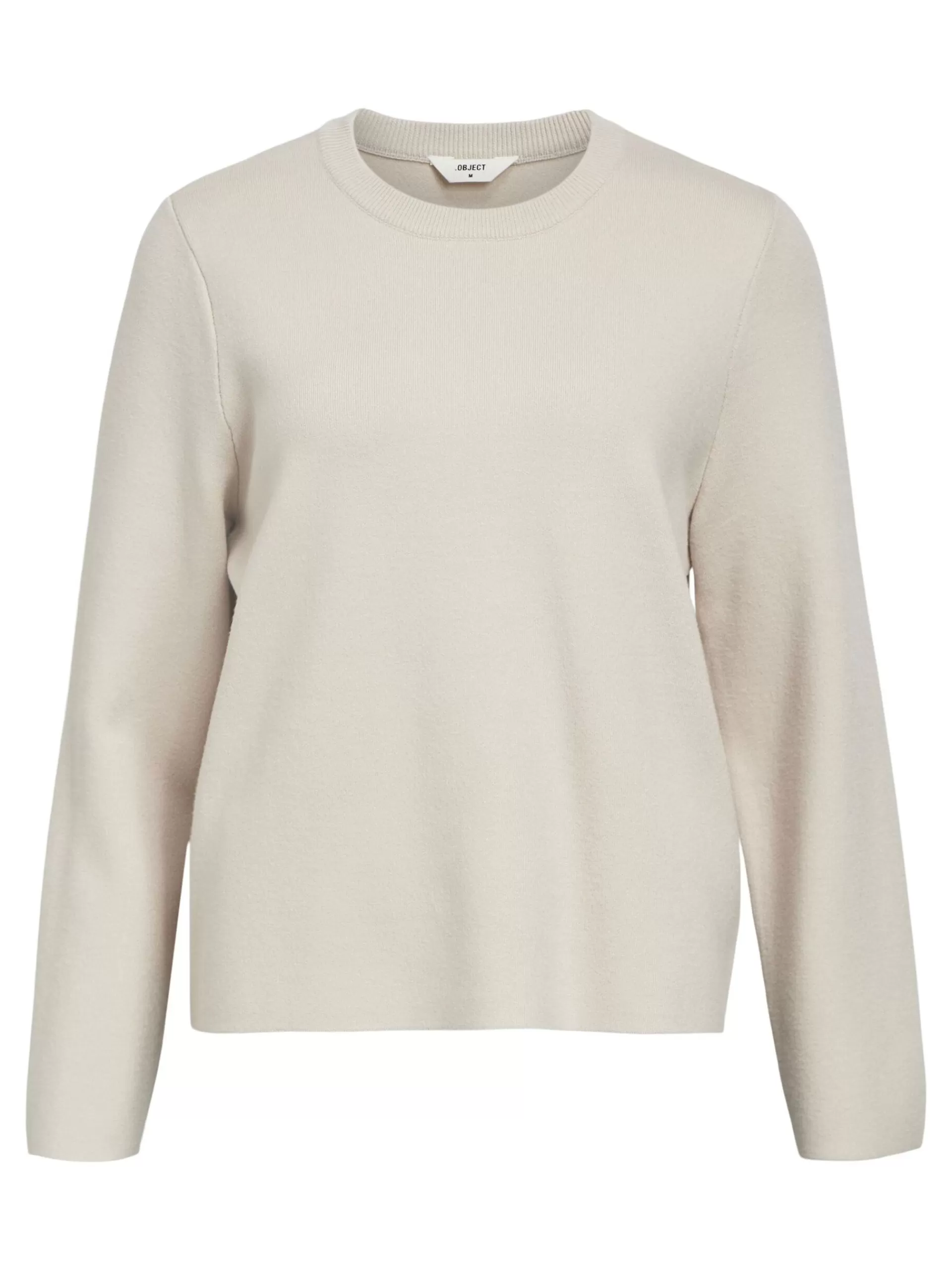 OBJECT LANGERMET STRIKKET PULLOVER