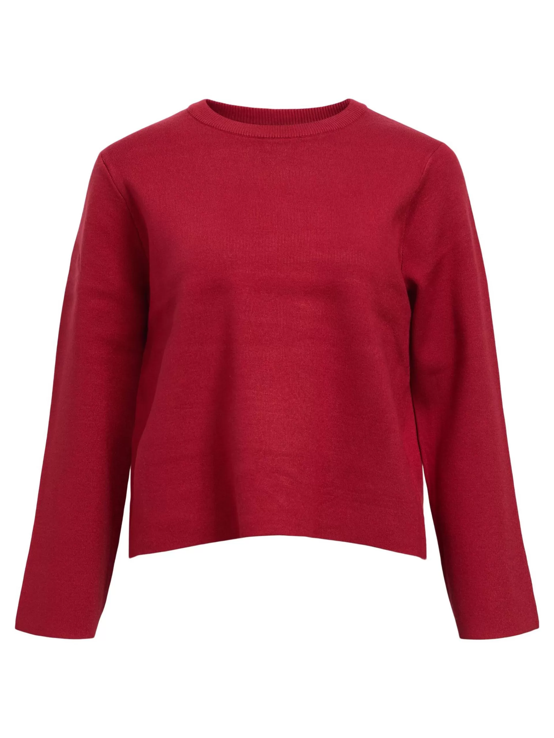 OBJECT LANGERMET STRIKKET PULLOVER