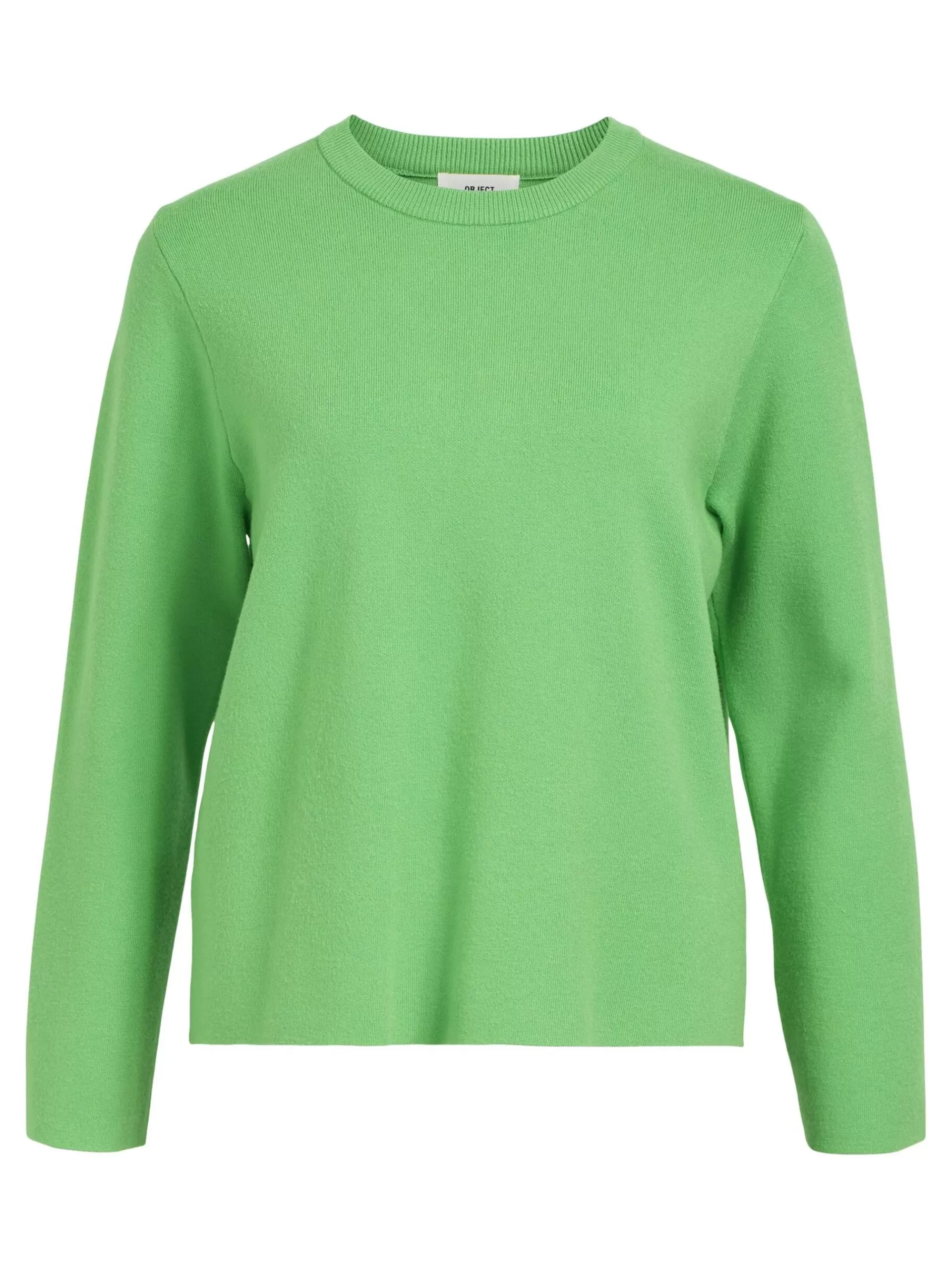 OBJECT LANGERMET STRIKKET PULLOVER