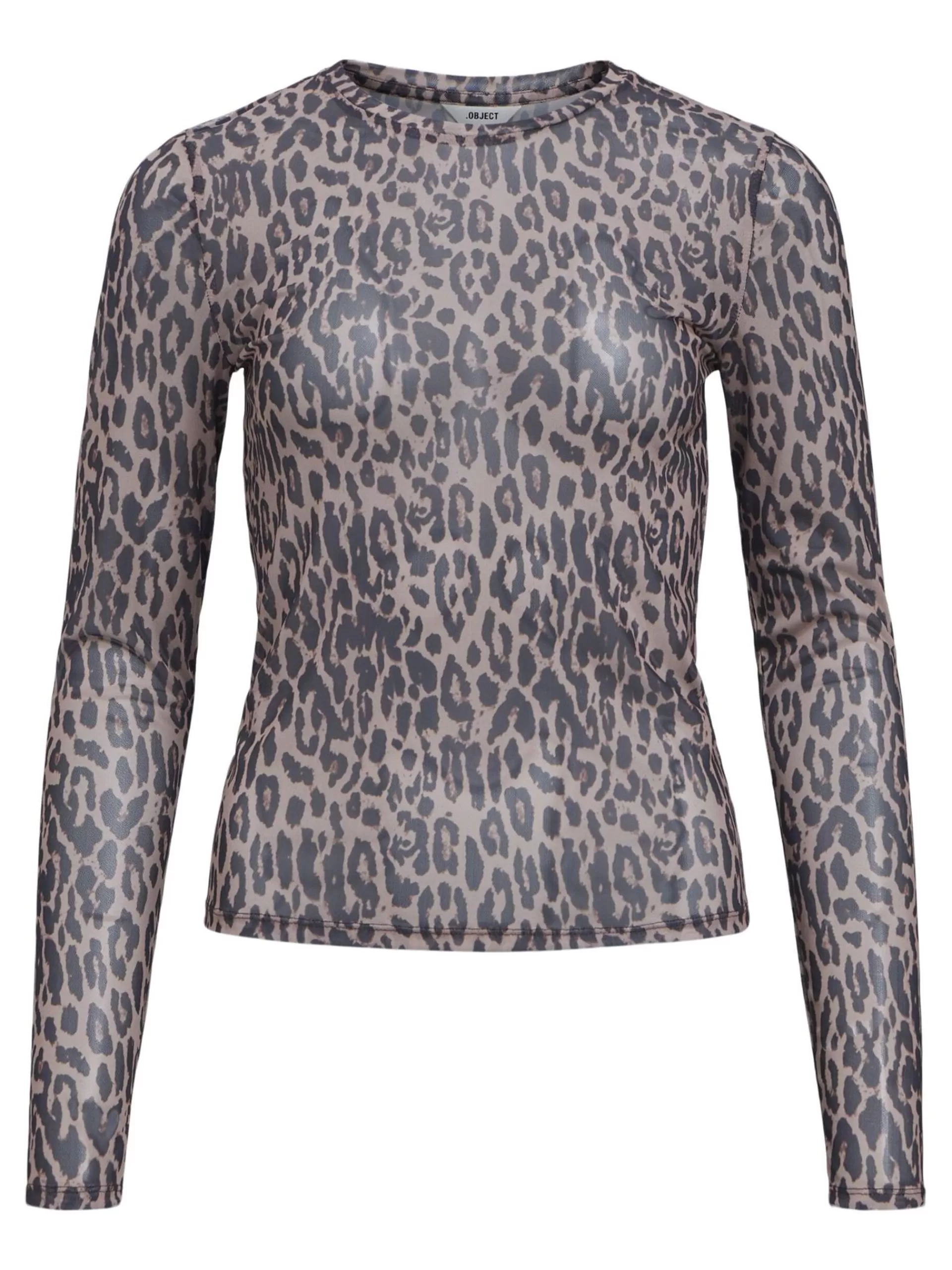 OBJECT LEOPARDPRINT TOPP