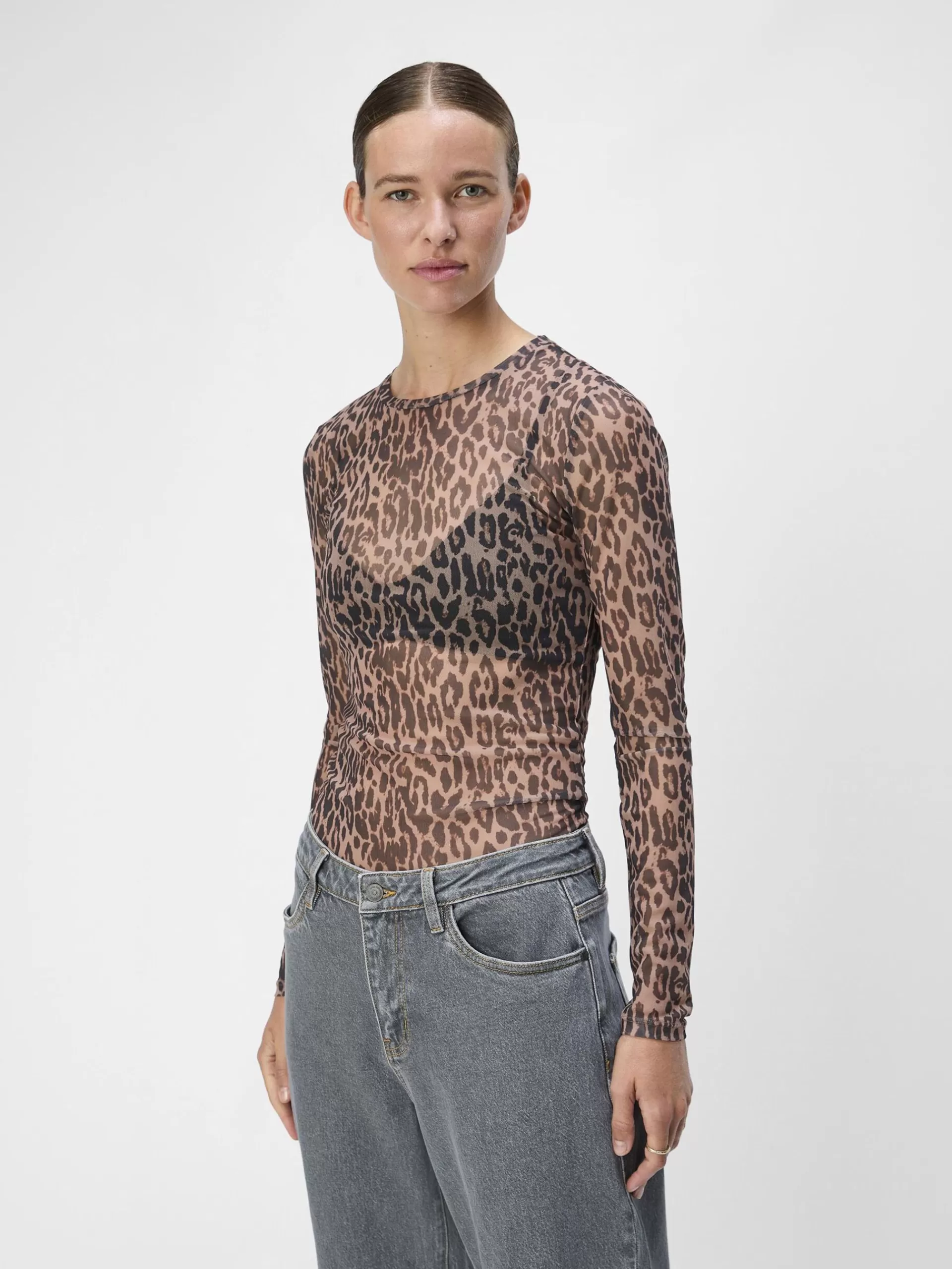 OBJECT LEOPARDPRINT TOPP