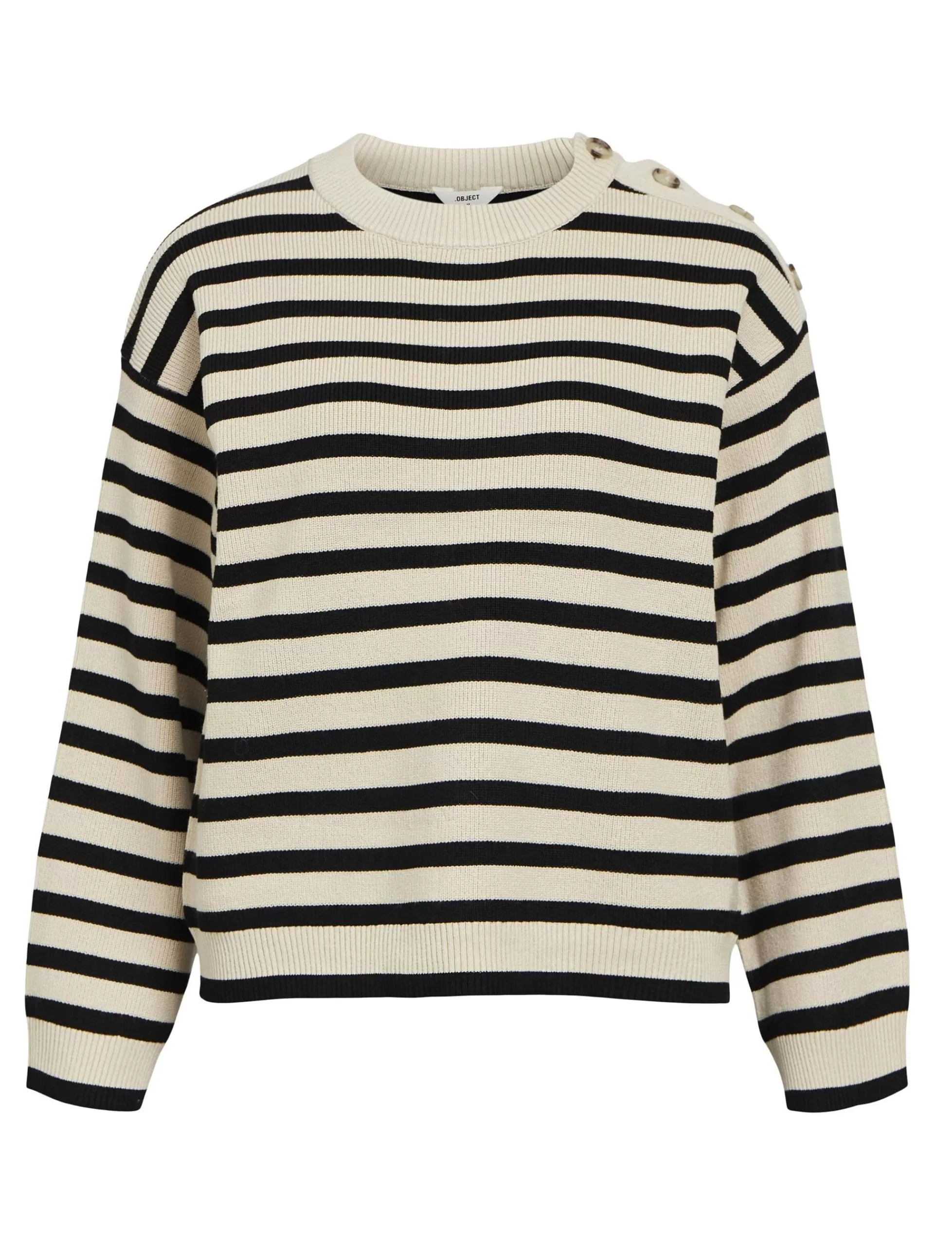 OBJECT LØS STRIKKET PULLOVER
