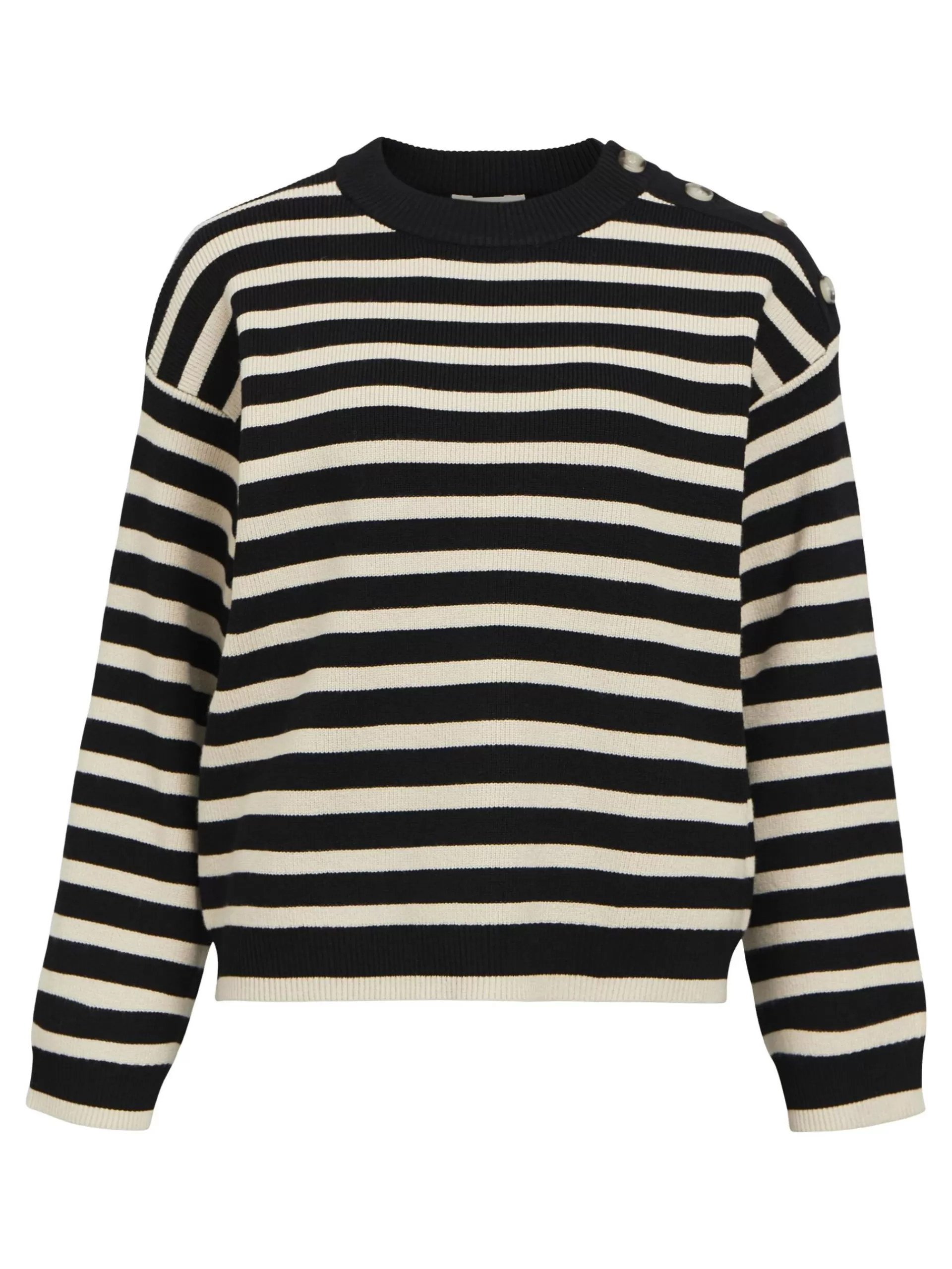 OBJECT LØS STRIKKET PULLOVER