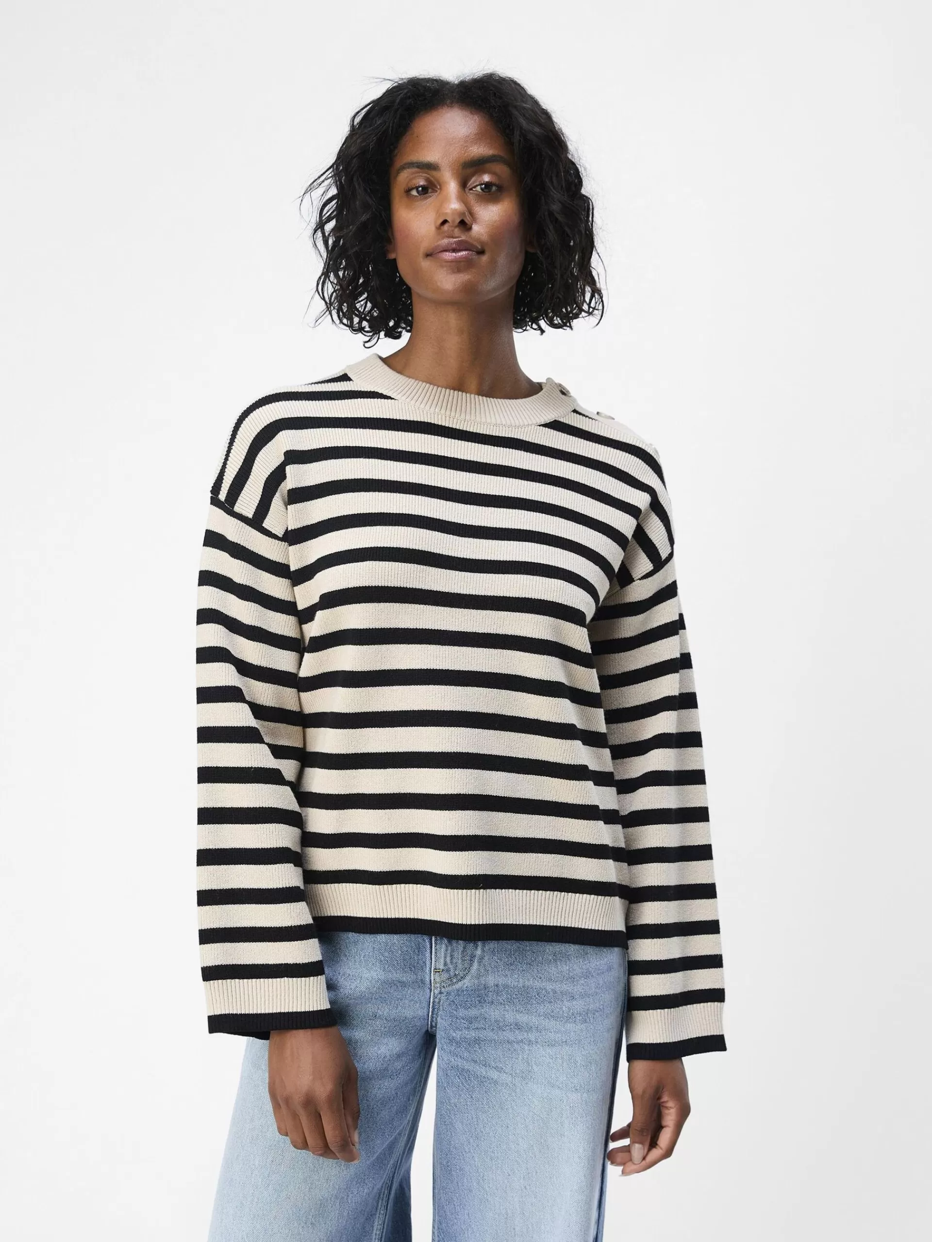 OBJECT LØS STRIKKET PULLOVER