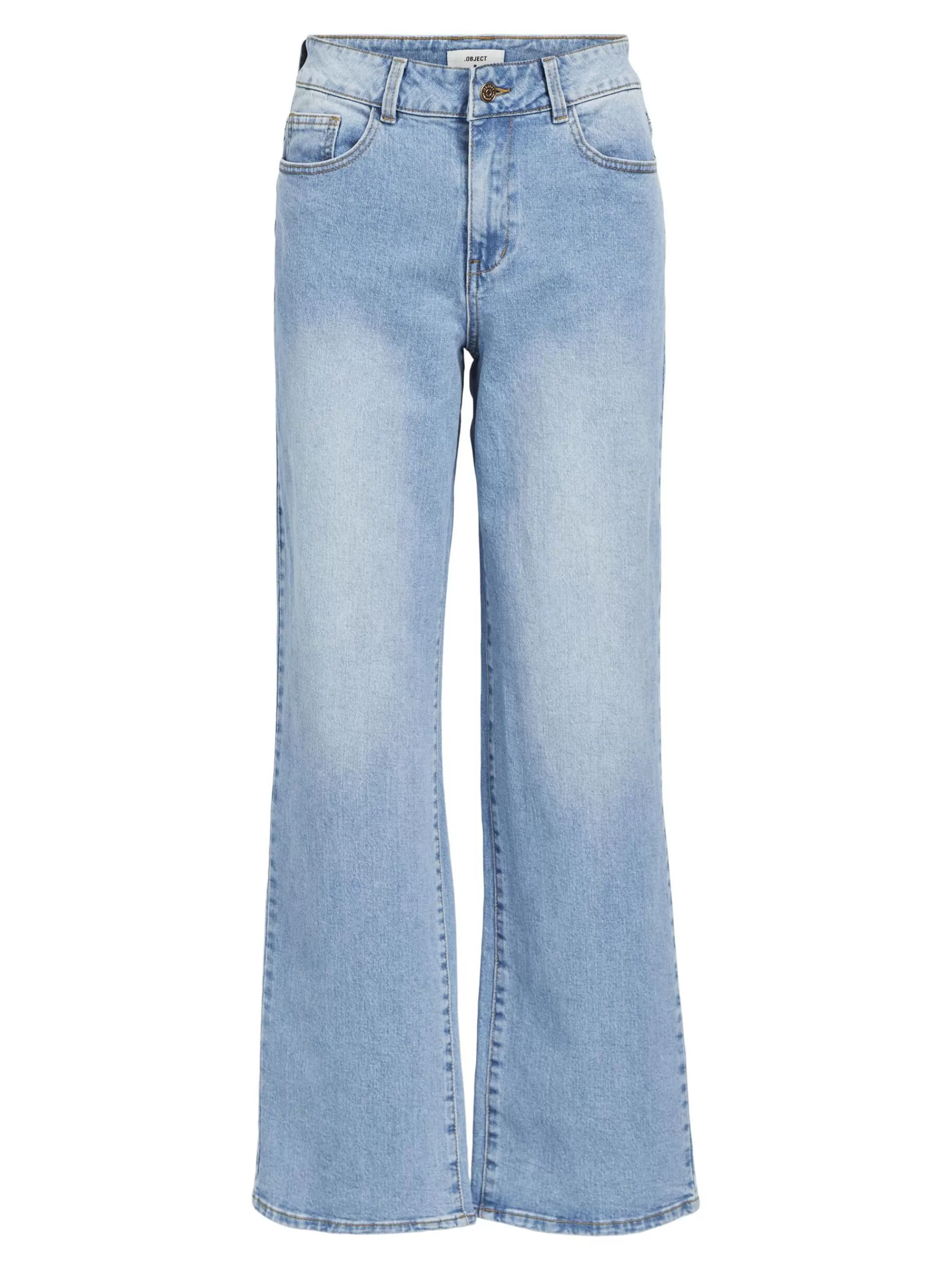 OBJECT MIDDELS HØY MIDJE JEANS MED VID PASSFORM
