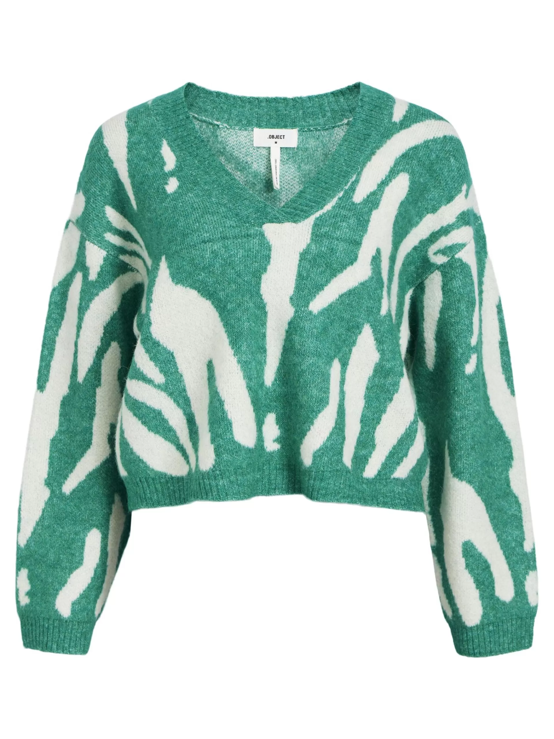 OBJECT MØNSTRET STRIKKET PULLOVER