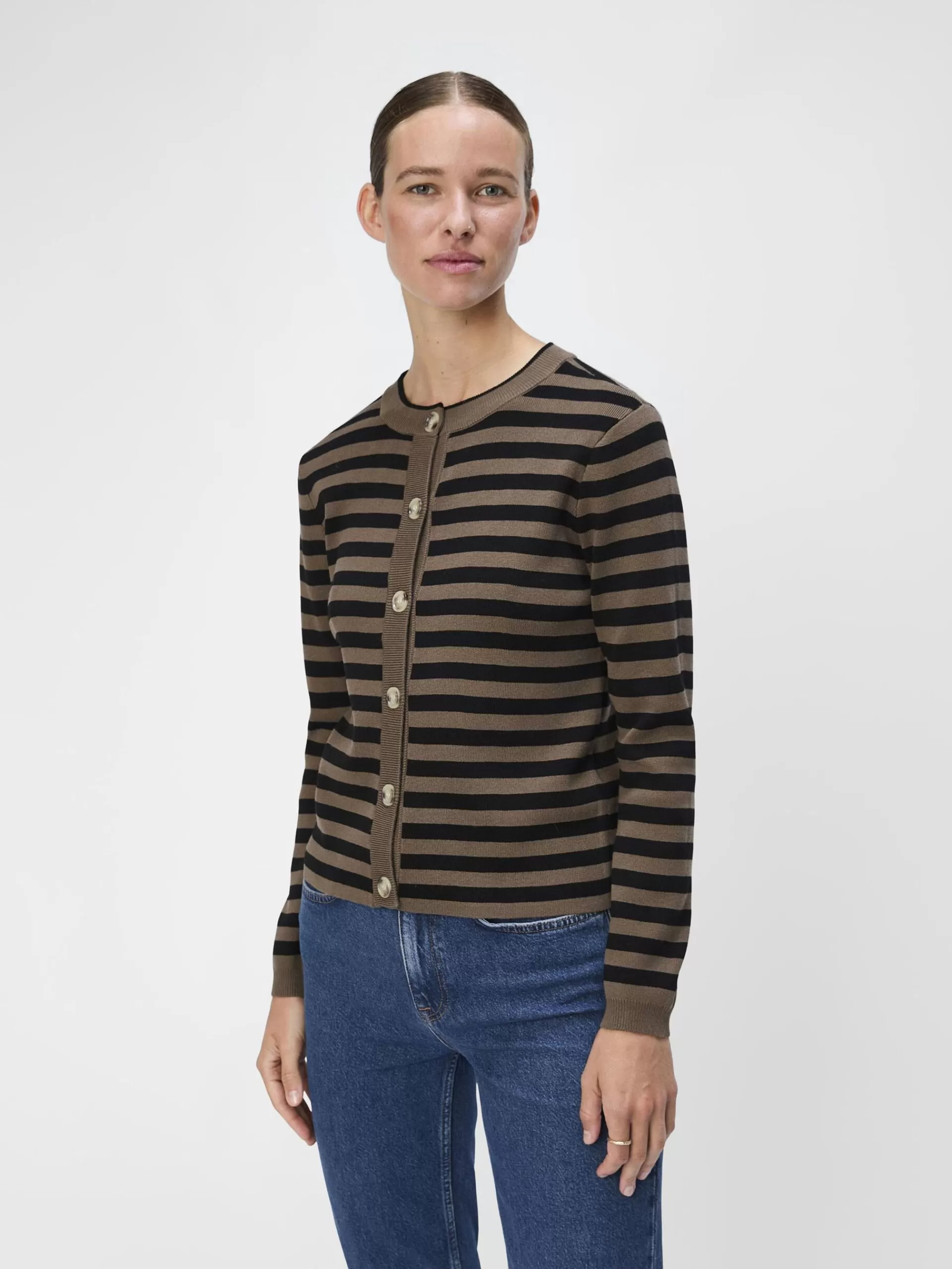 OBJECT OBJESTER STRIKKET CARDIGAN