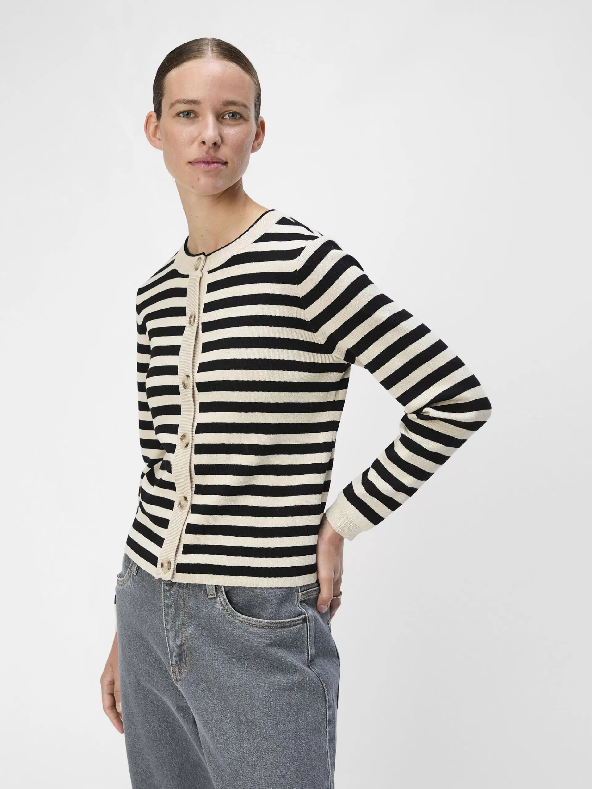 OBJECT OBJESTER STRIKKET CARDIGAN