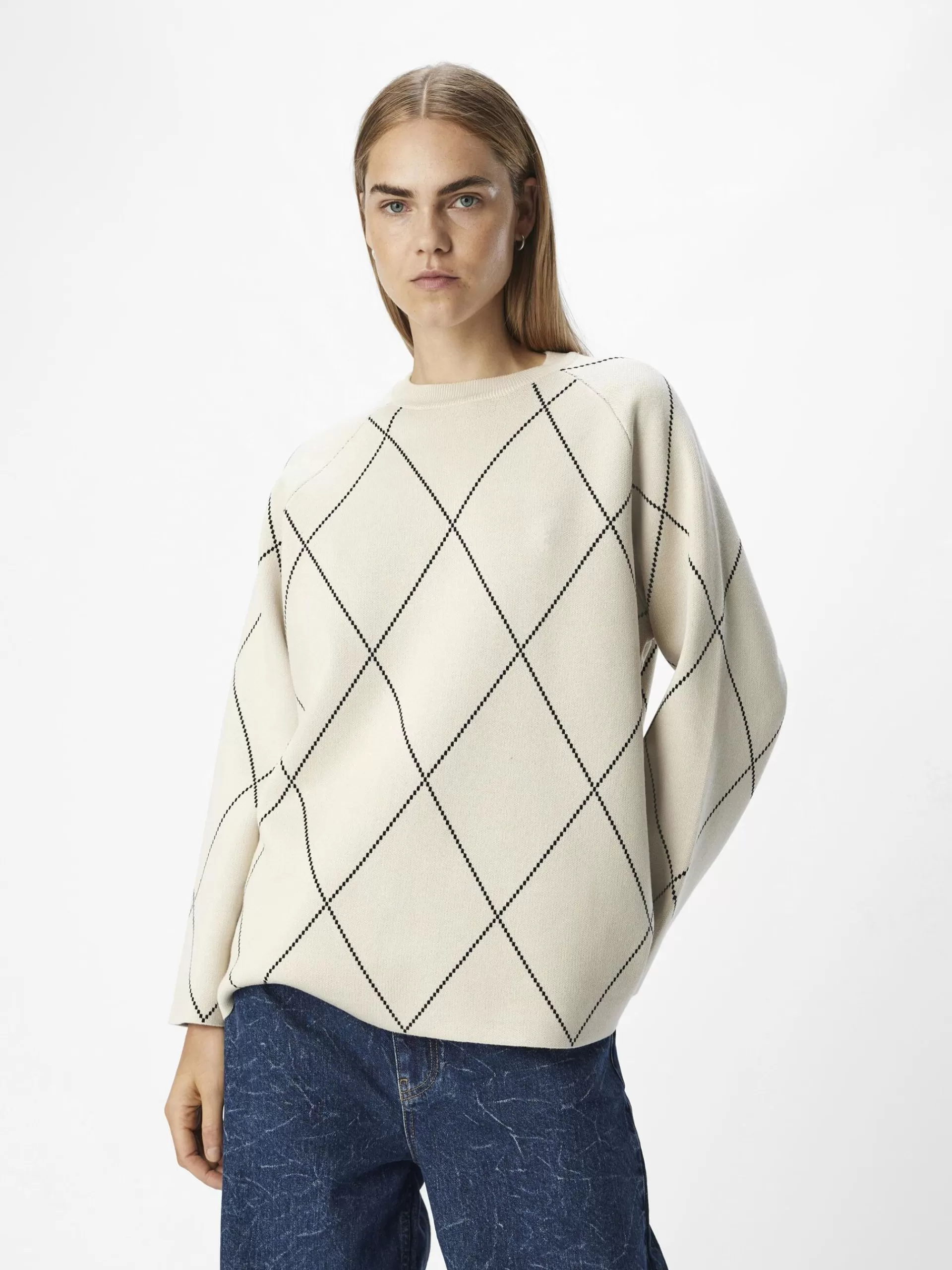 OBJECT OBJESTER STRIKKET PULLOVER