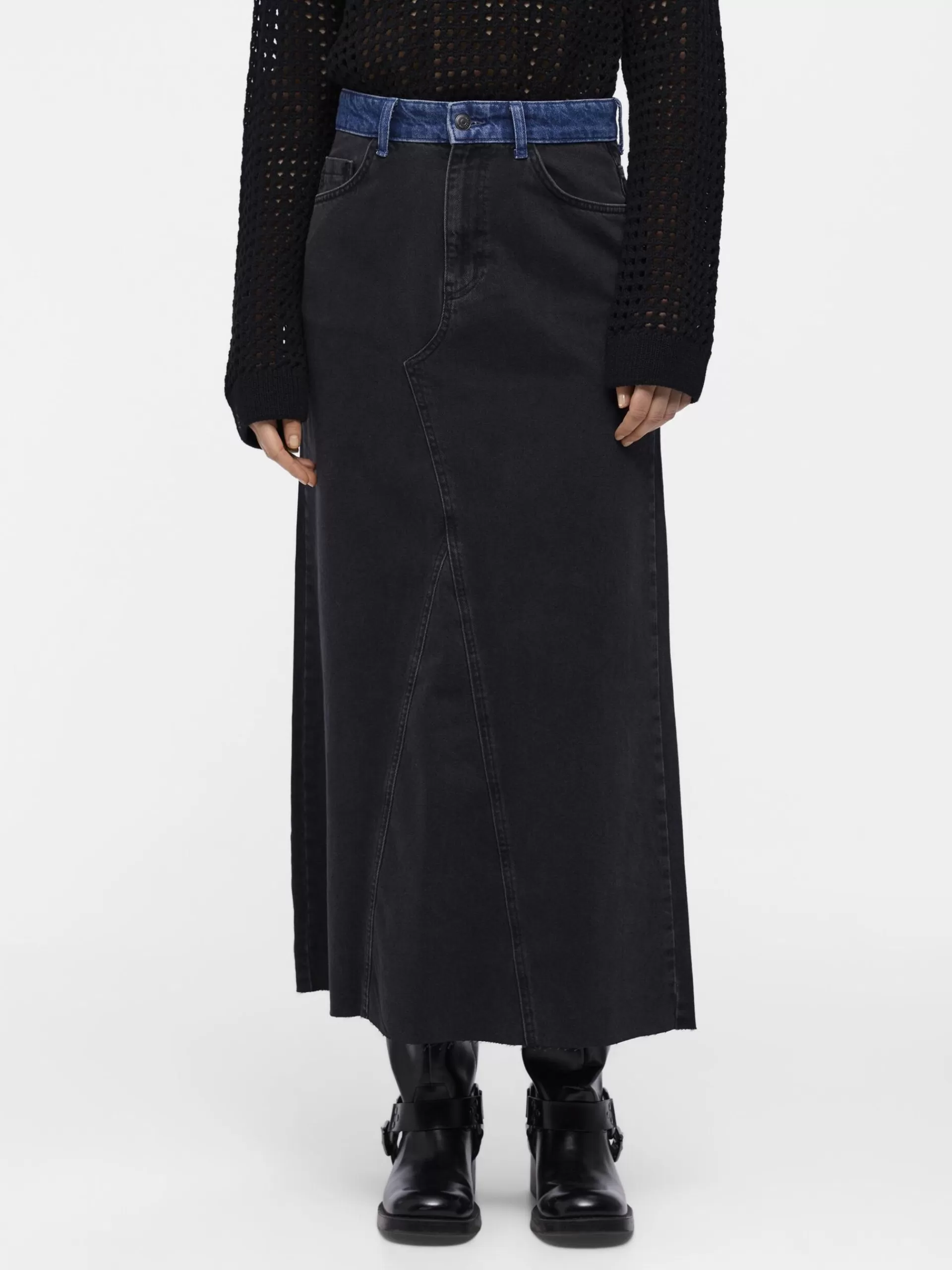 OBJECT OBJHARLOW MAXI DENIMSKJØRT