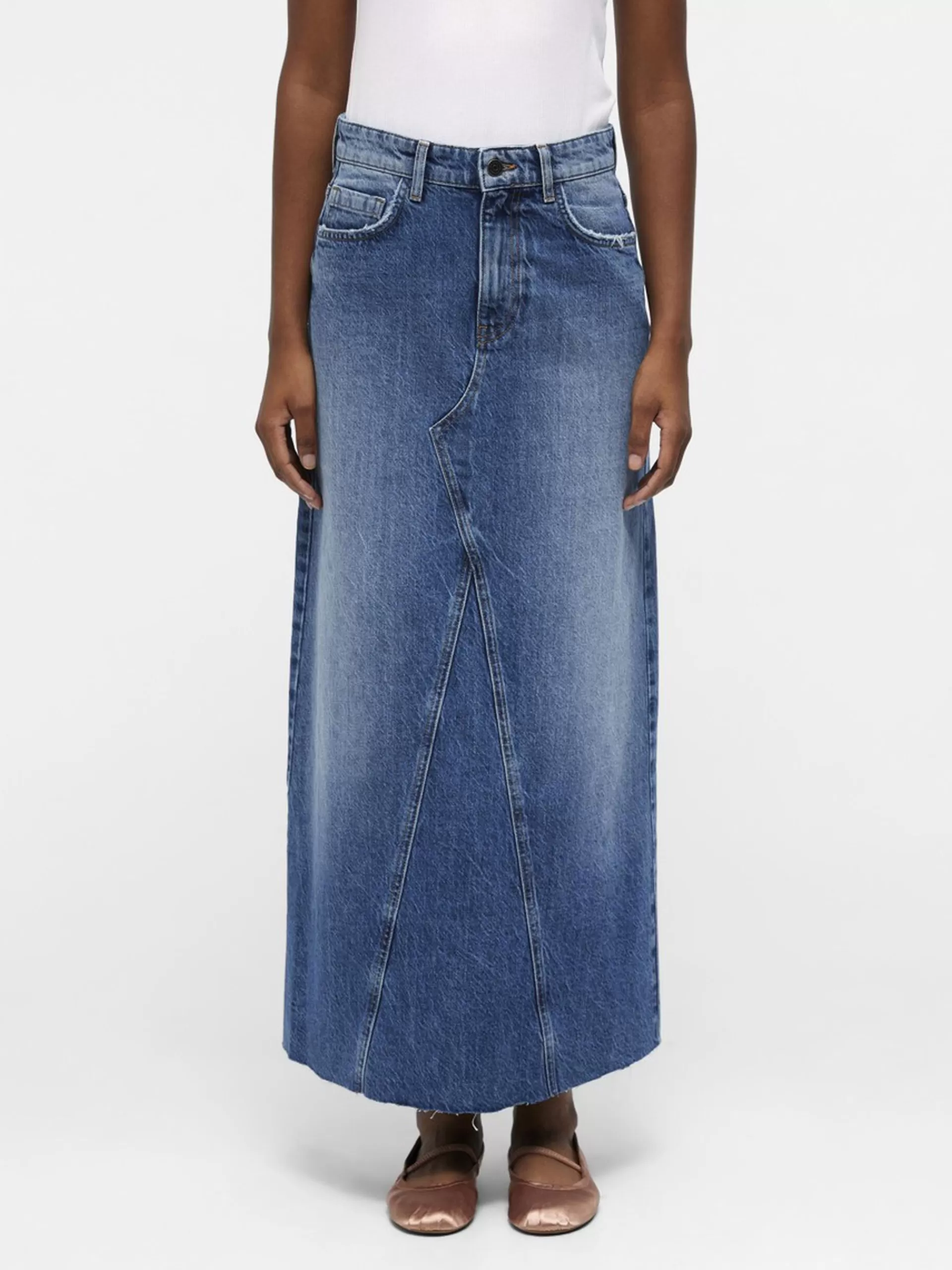 OBJECT OBJHARLOW MAXI DENIMSKJØRT