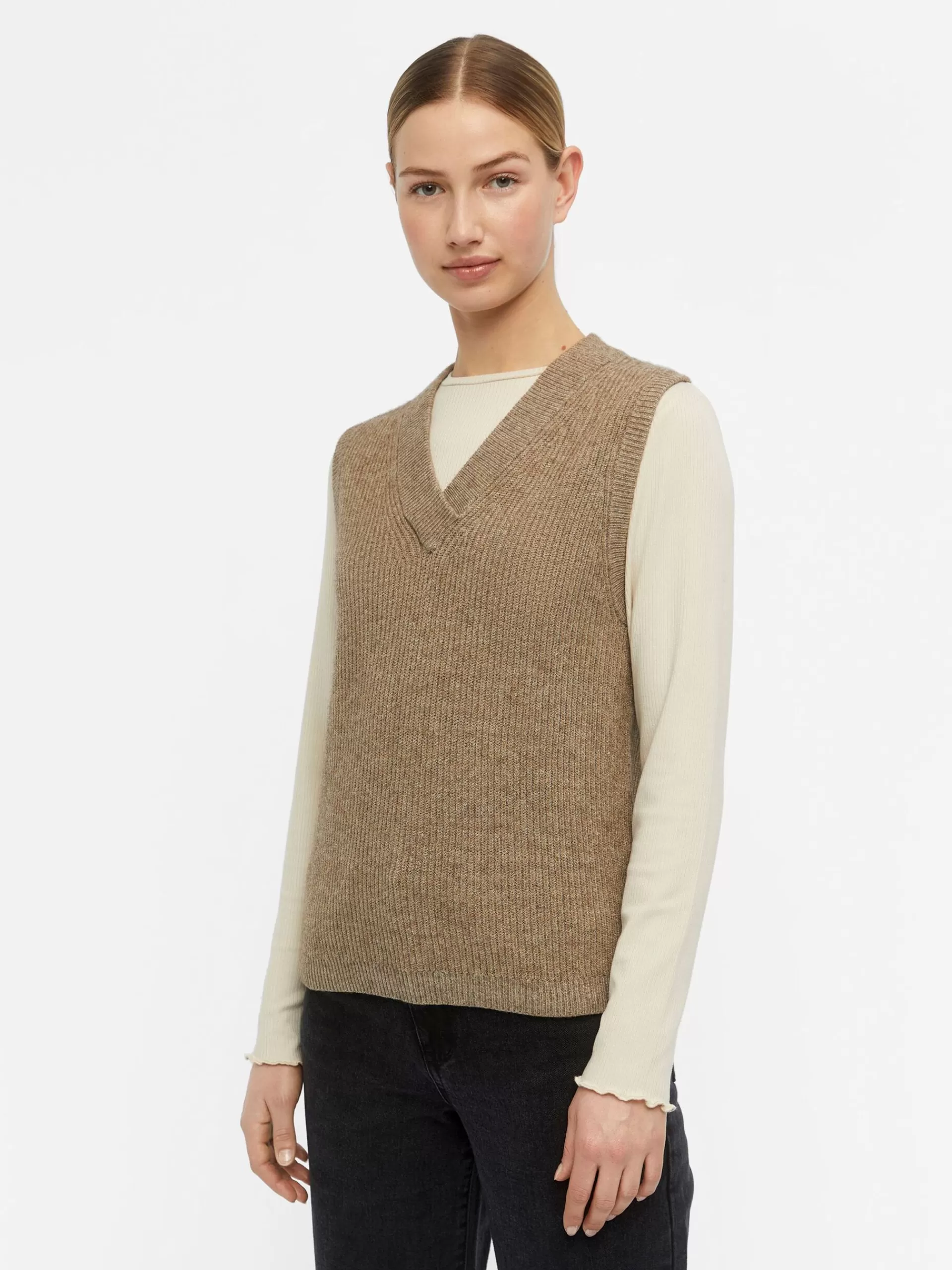 OBJECT OBJMALENA STRIKKET VEST