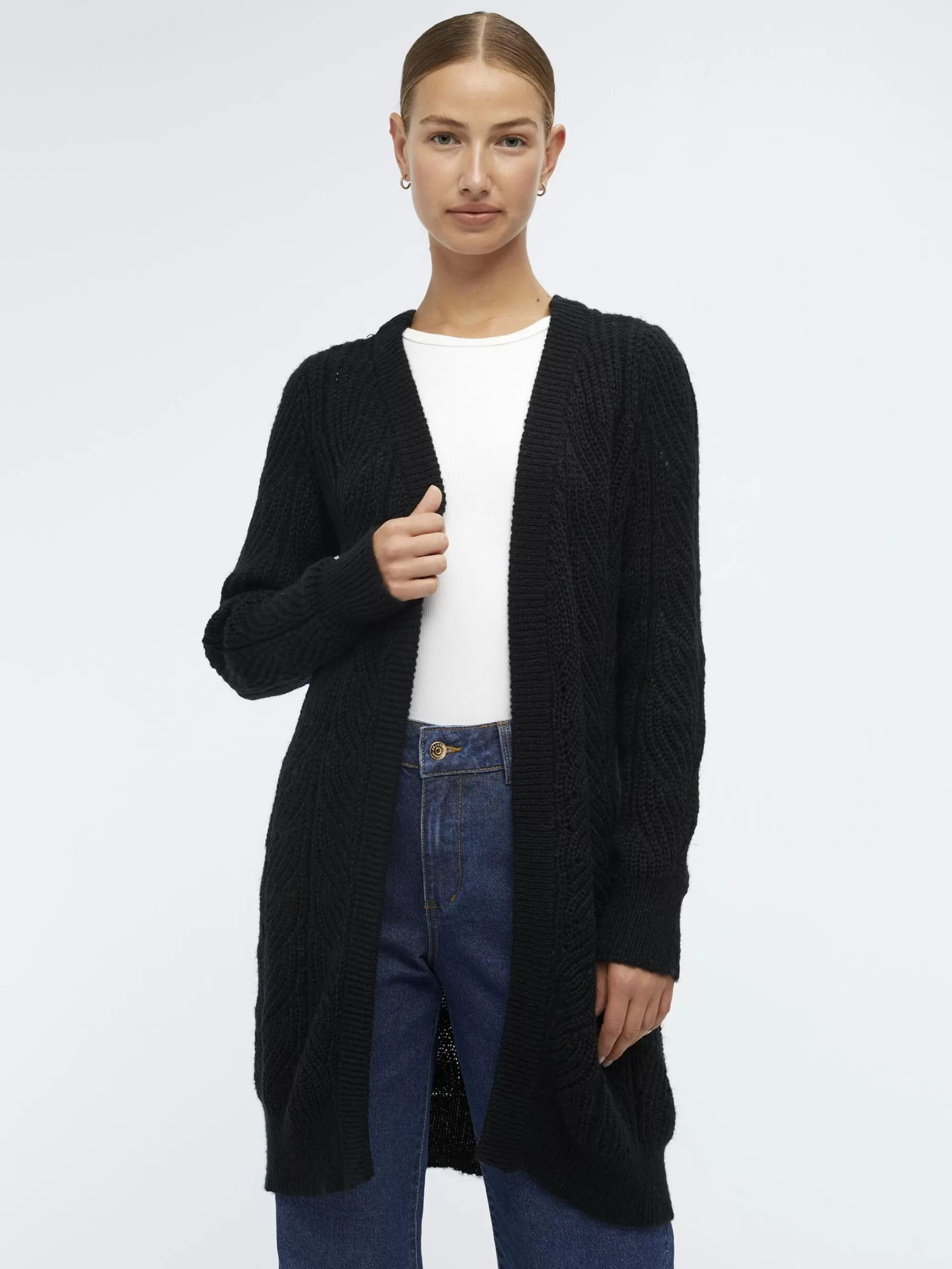 OBJECT OBJNOVA STELLA STRIKKET CARDIGAN