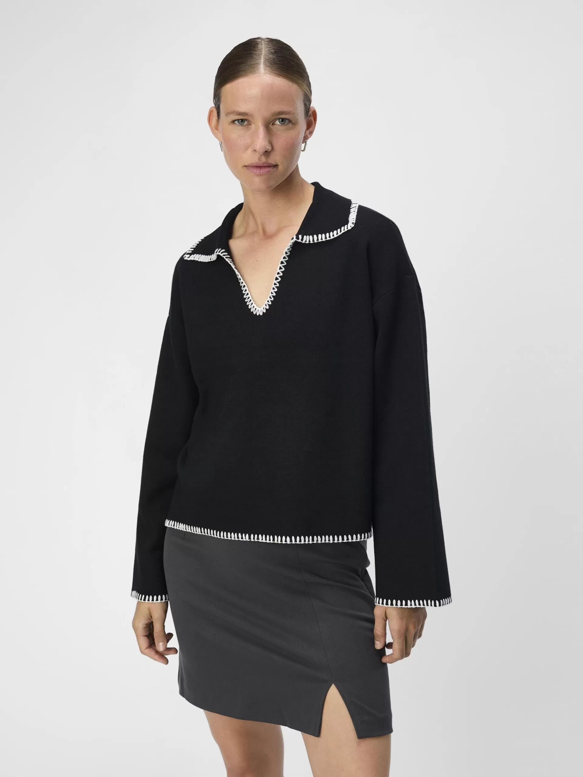 OBJECT OBJREYNARD STRIKKET PULLOVER