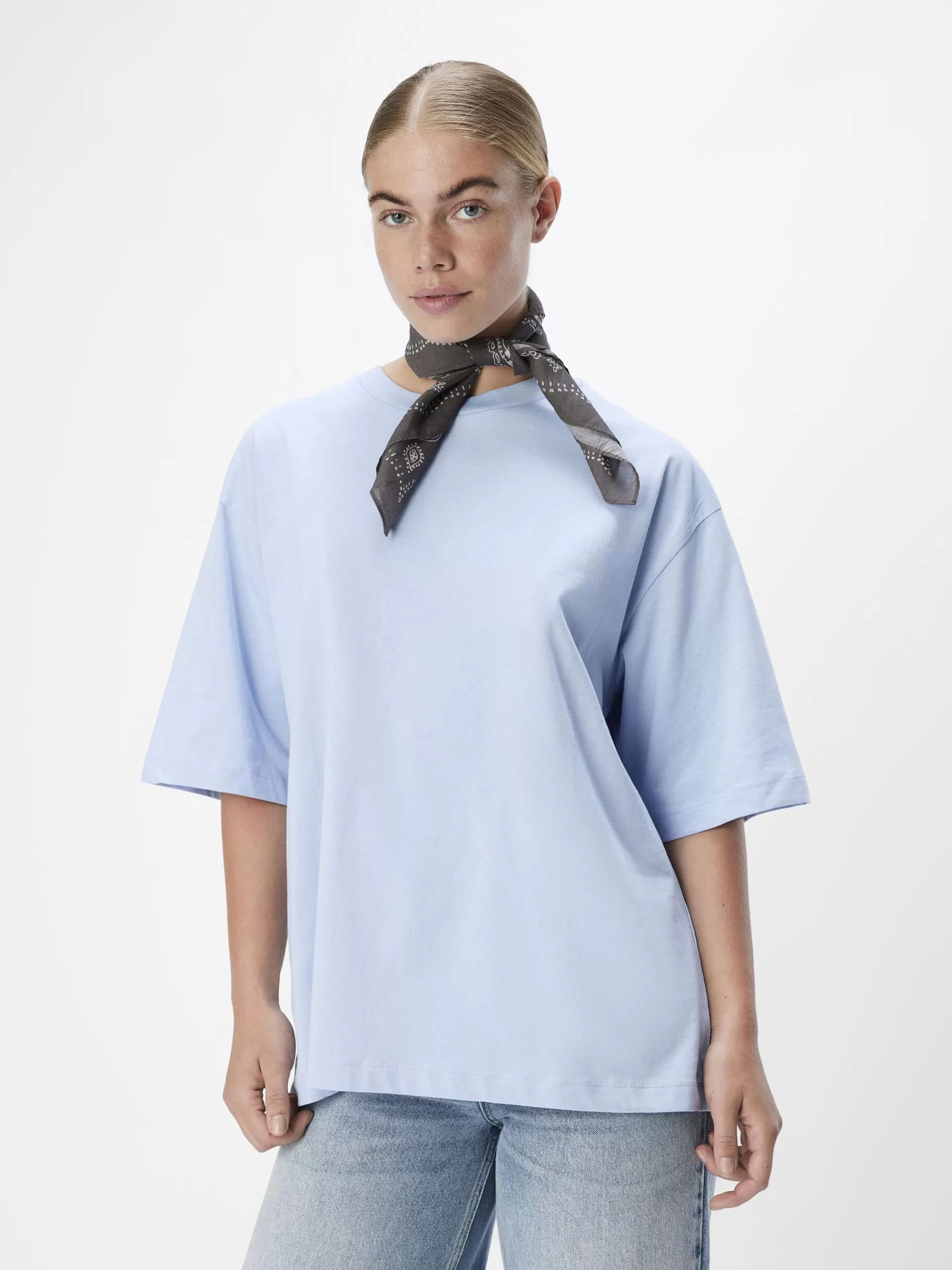 OBJECT OVERSIZED T-SKJORTE