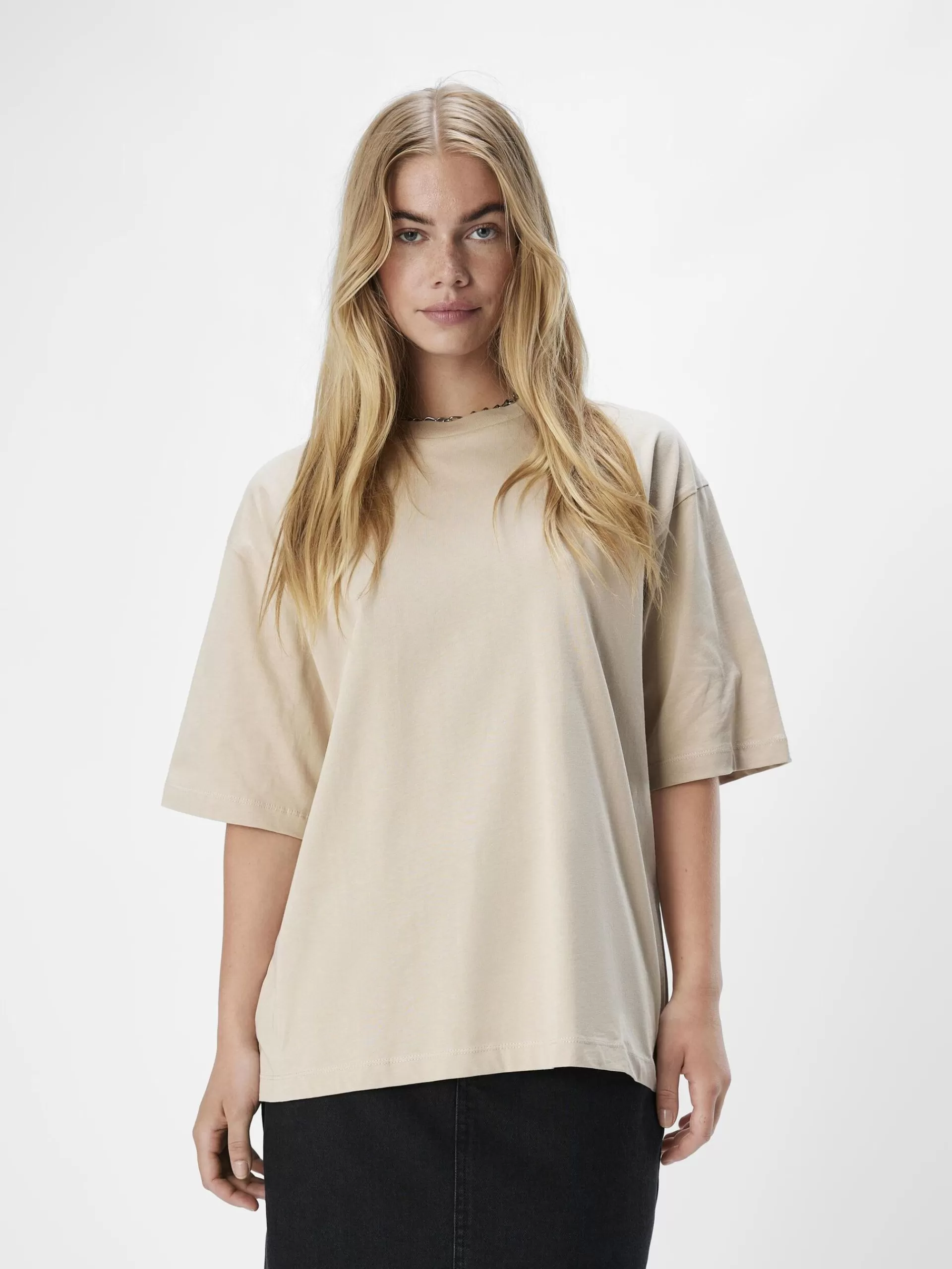 OBJECT OVERSIZED T-SKJORTE